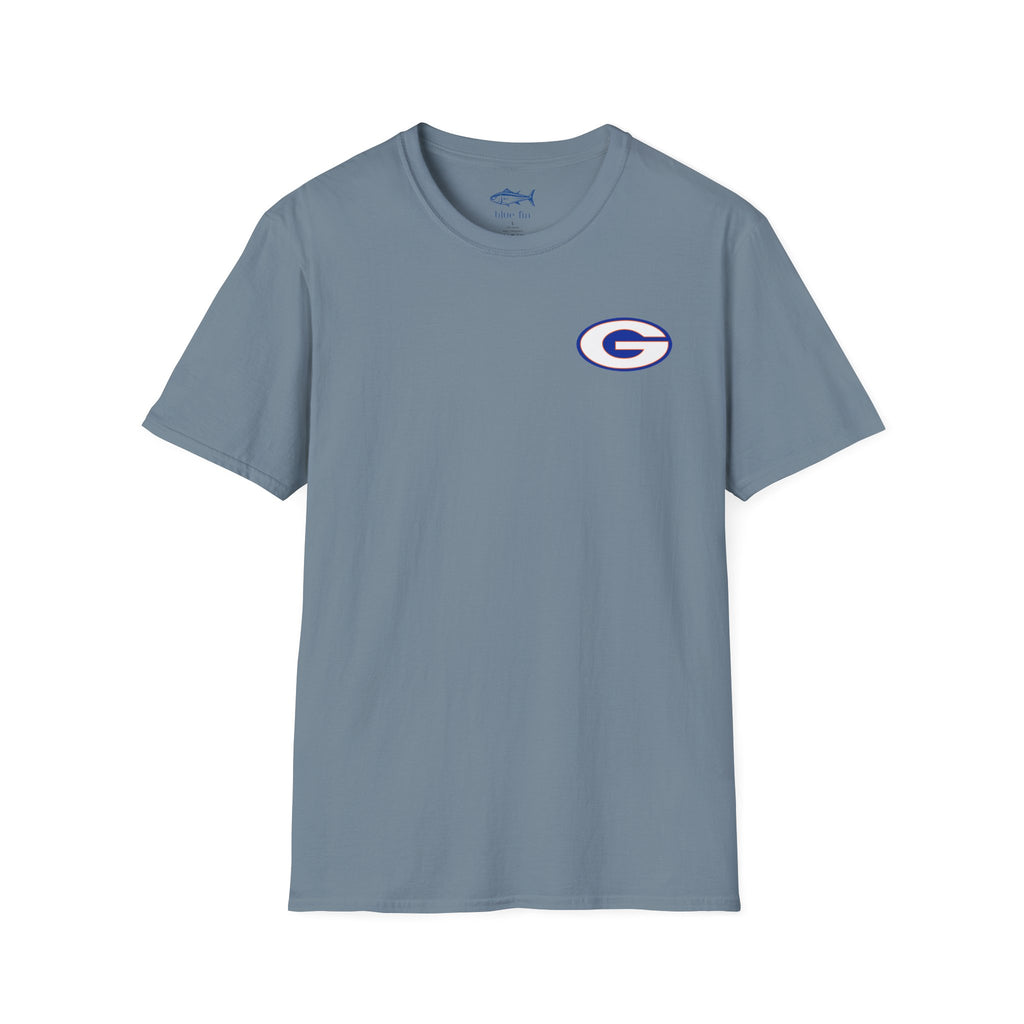 Gulfport Admirals Rounded Shield Unisex T-Shirt