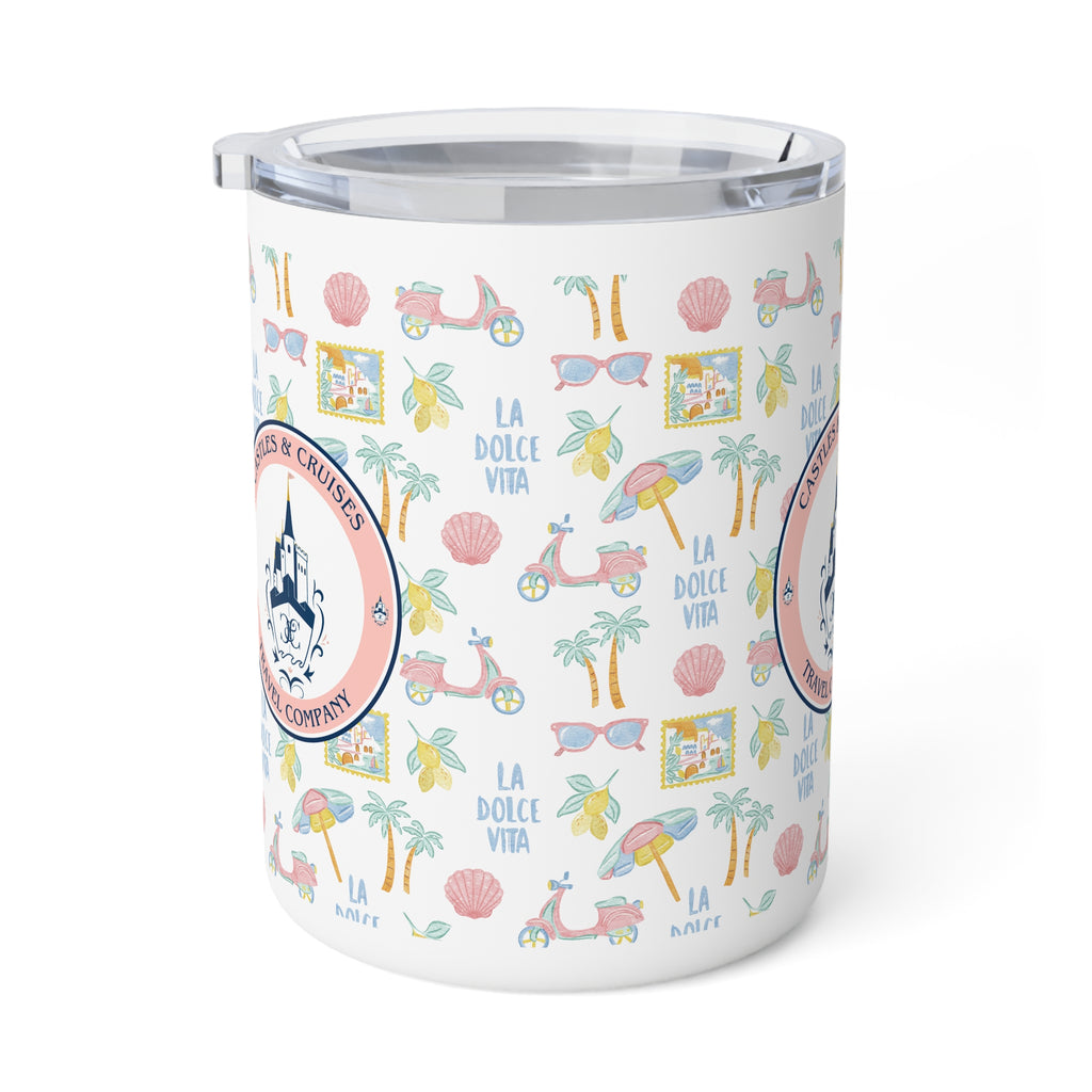 Castles and Cruises Insulated Coffee Mug, 10oz