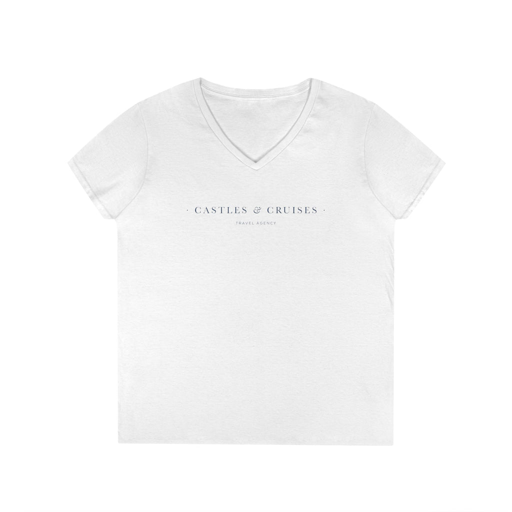 Castles and Cruises Ladies' V-Neck T-Shirt