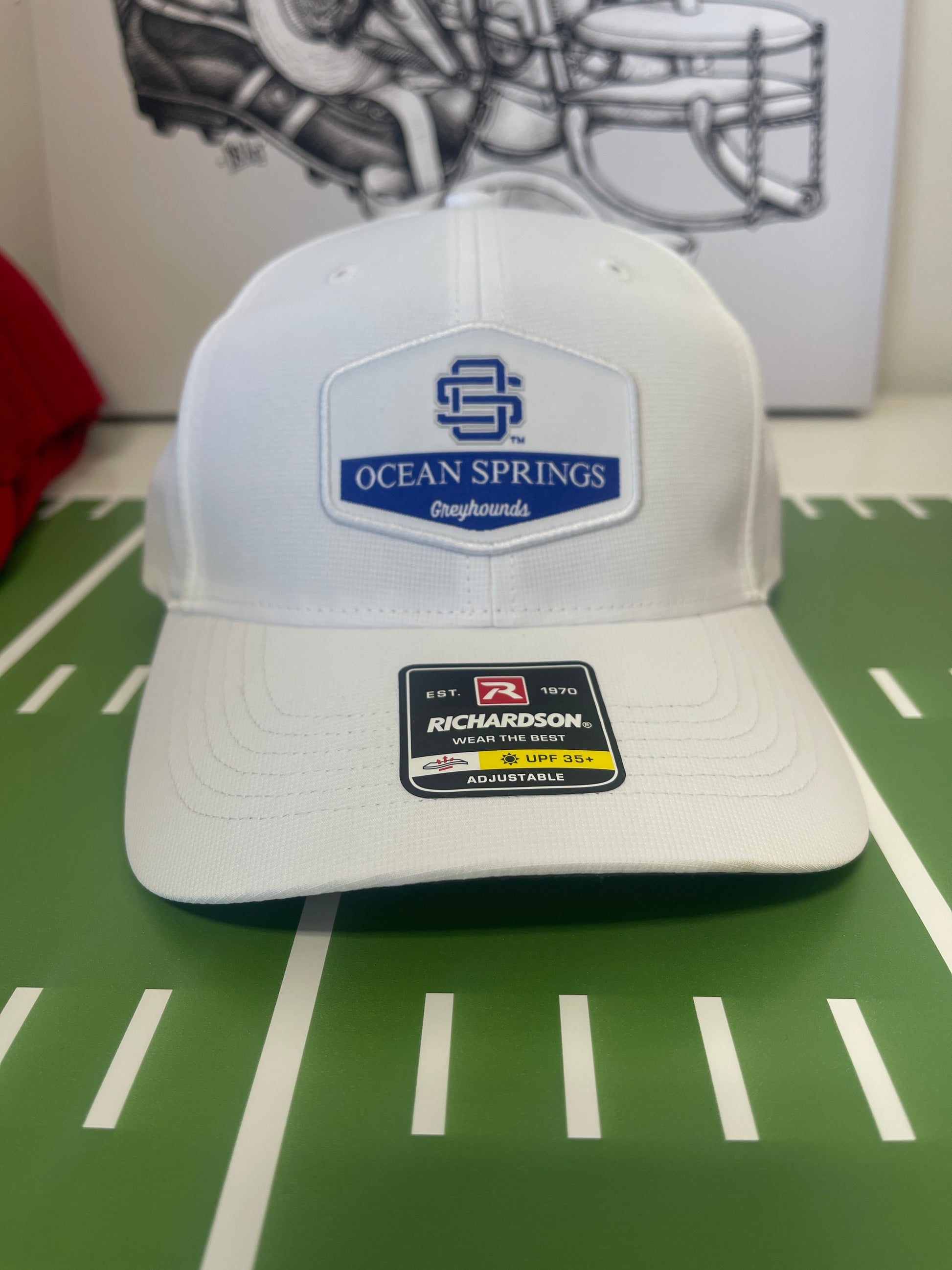 The Shield Patch Performance Hat- Ocean Springs