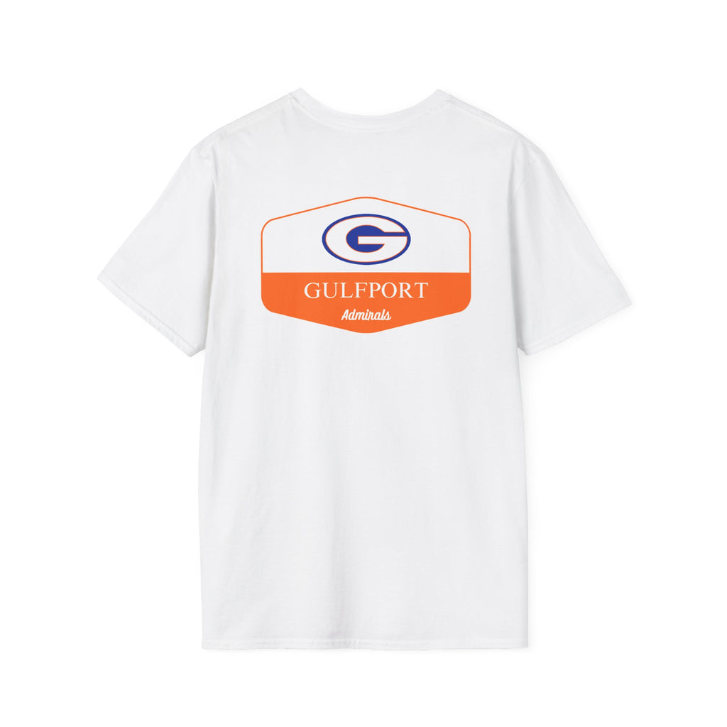 Gulfport Admirals Rounded Shield Unisex T-Shirt
