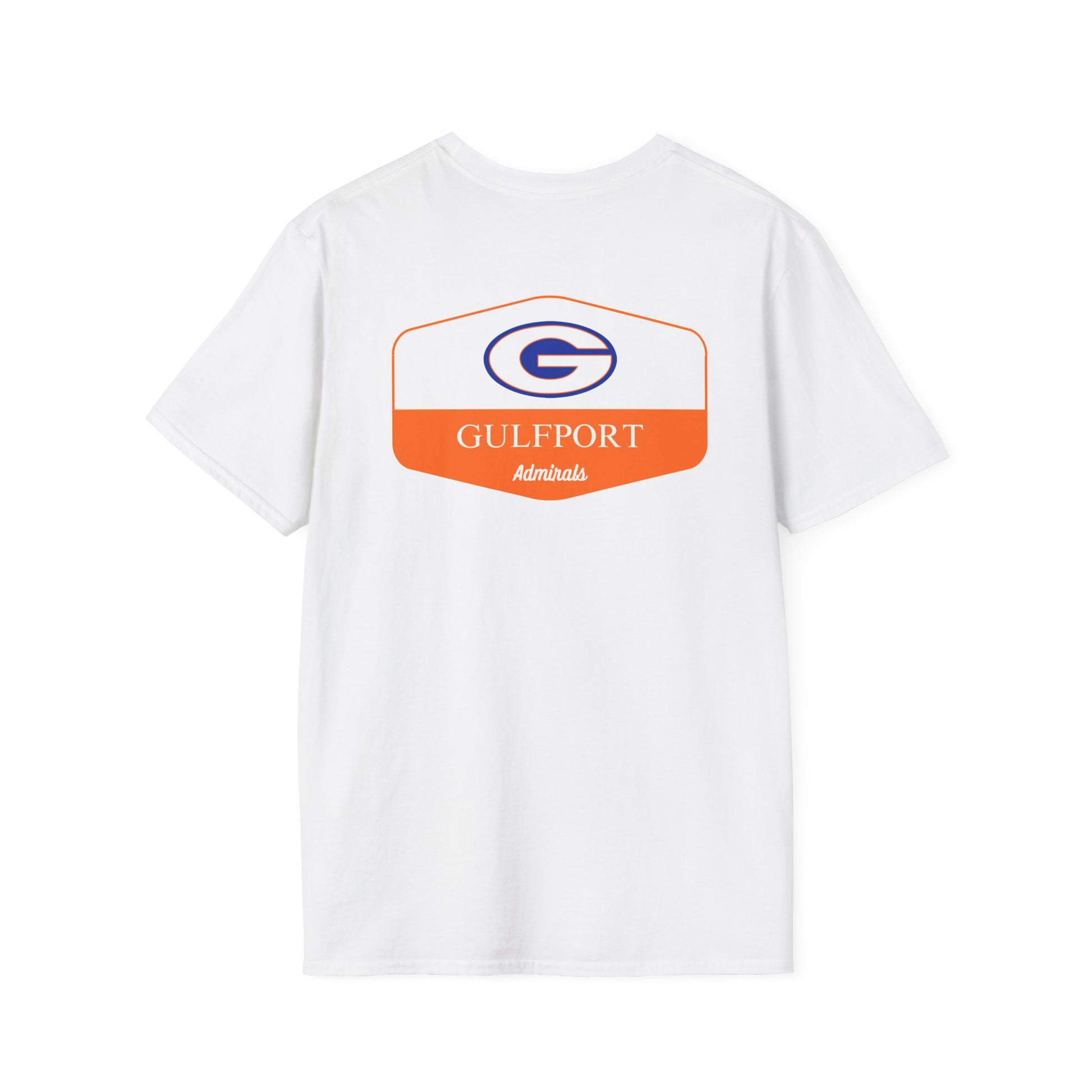 Gulfport Admirals Rounded Shield Unisex T-Shirt