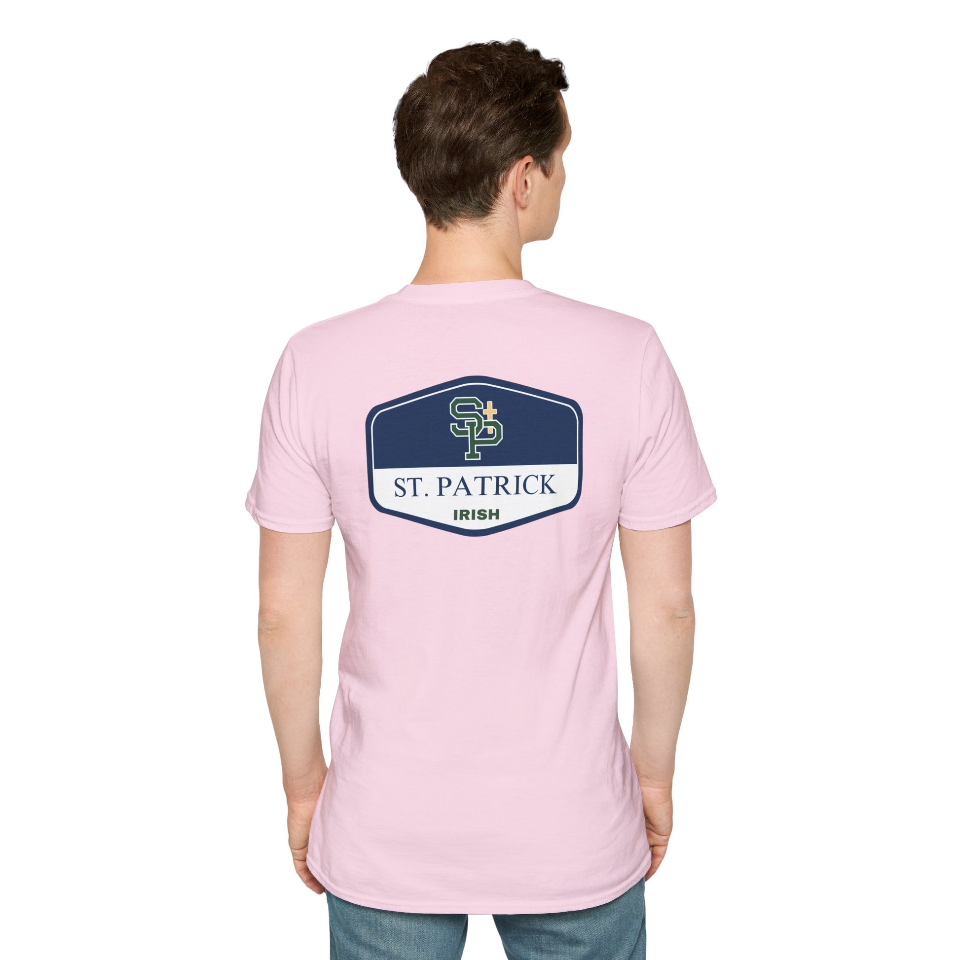 St. Patrick Irish Rounded Shield Unisex T-Shirt