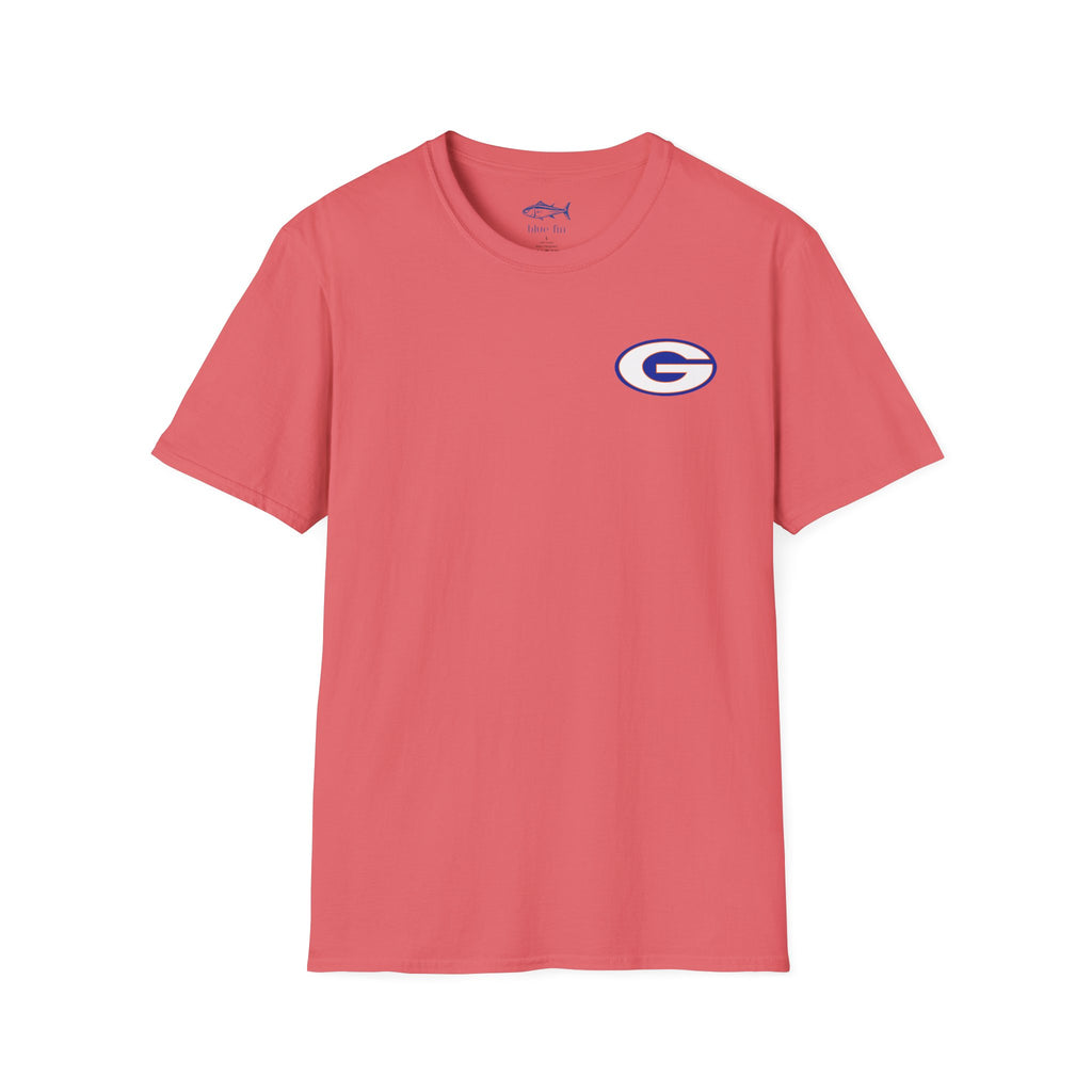 Gulfport Admirals Rounded Shield Unisex T-Shirt