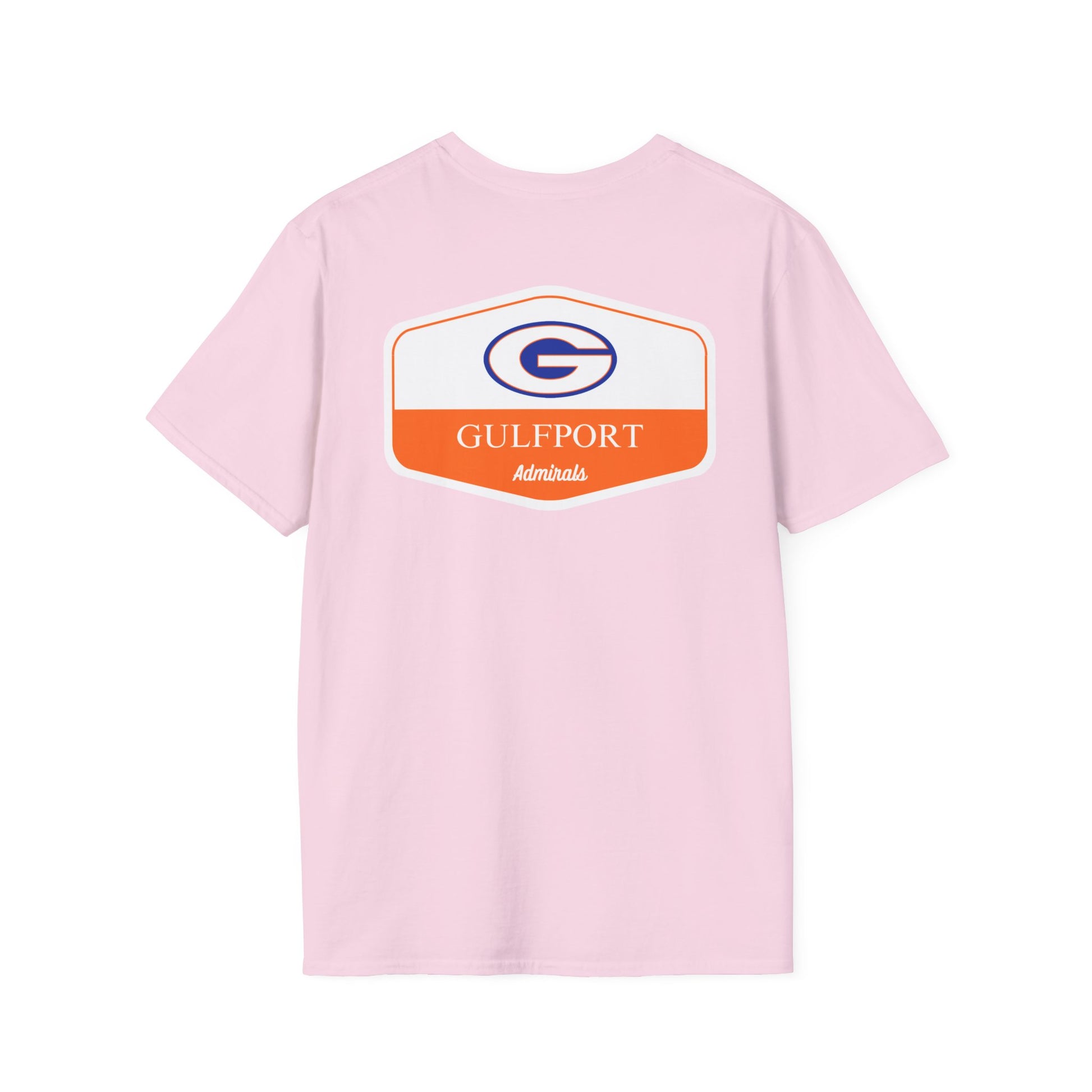 Gulfport Admirals Rounded Shield Unisex T-Shirt
