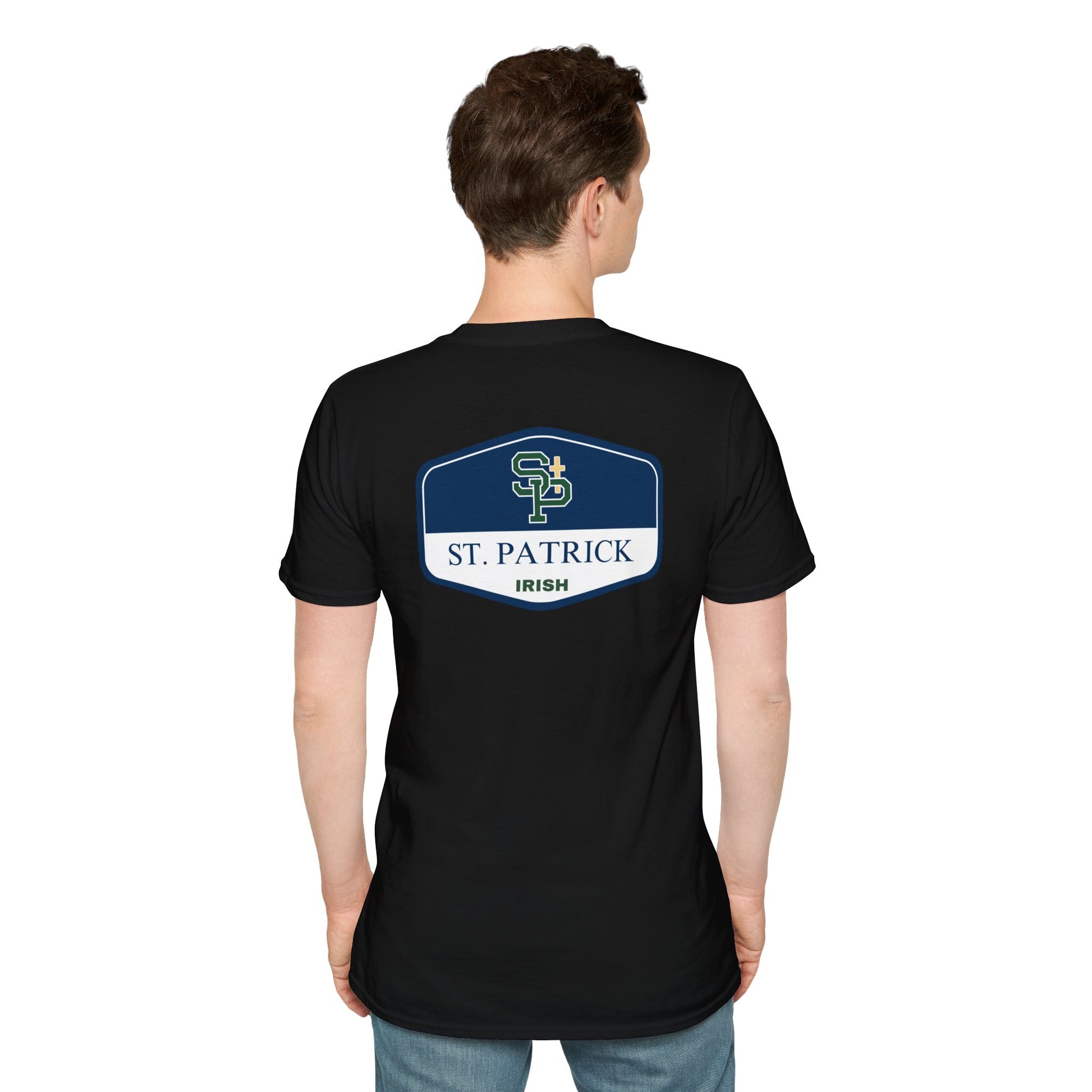 St. Patrick Irish Rounded Shield Unisex T-Shirt