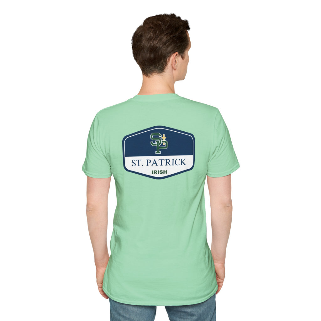 St. Patrick Irish Rounded Shield Unisex T-Shirt