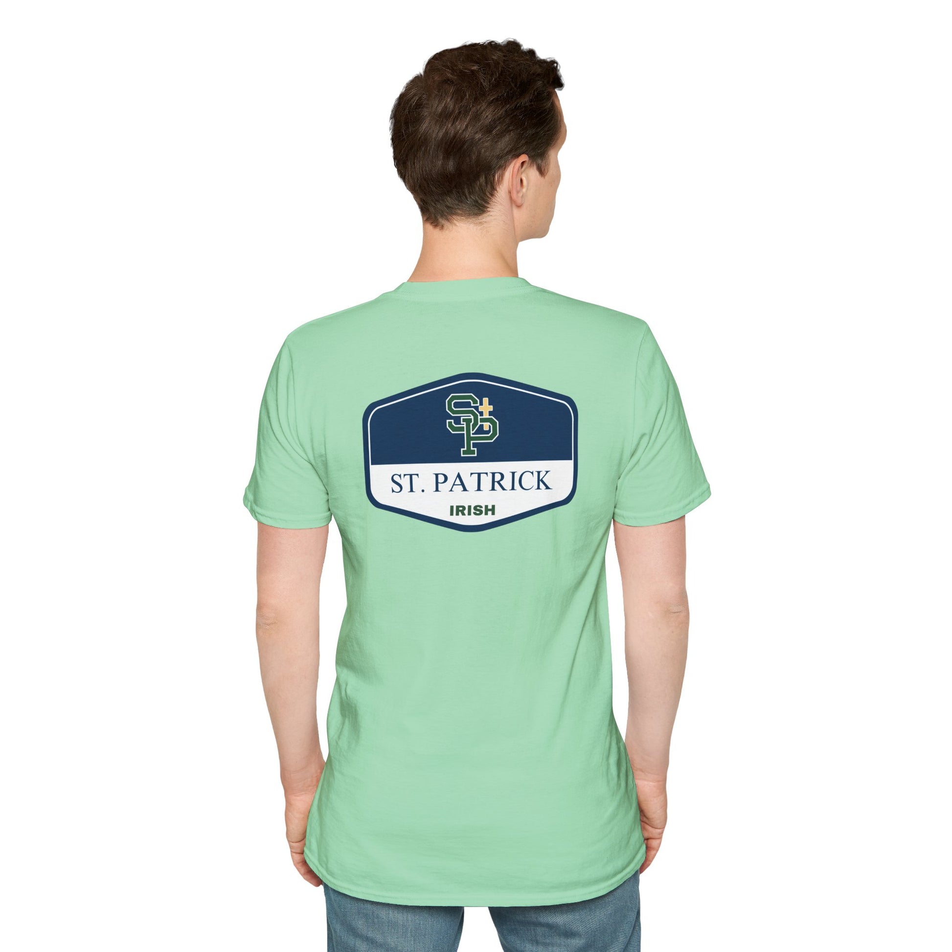 St. Patrick Irish Rounded Shield Unisex T-Shirt