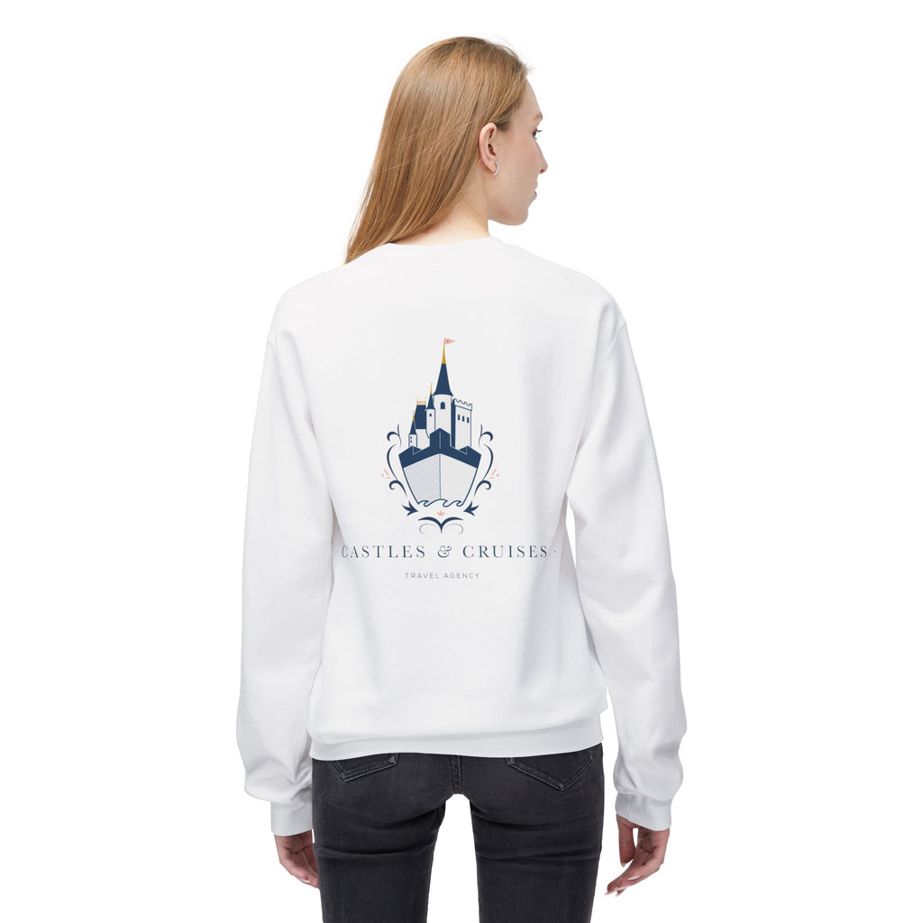 Castles and Cruises Fleece Crewneck Sweatshirt