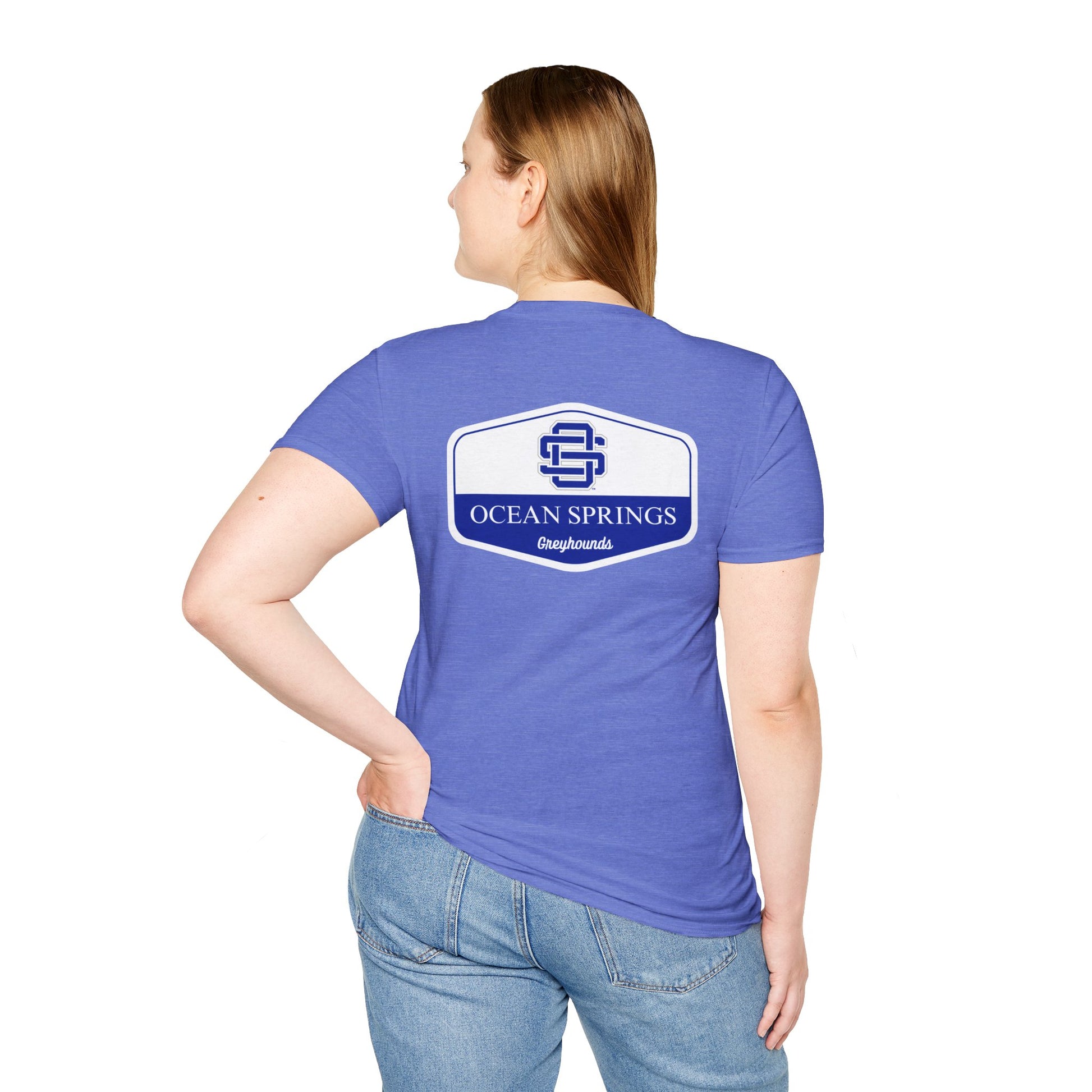 Ocean Springs Rounded Shield Unisex T-Shirt