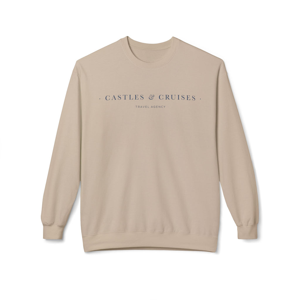 Castles and Cruises Fleece Crewneck Sweatshirt