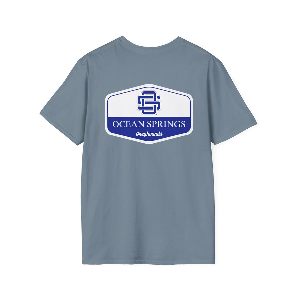 Ocean Springs Rounded Shield Unisex T-Shirt
