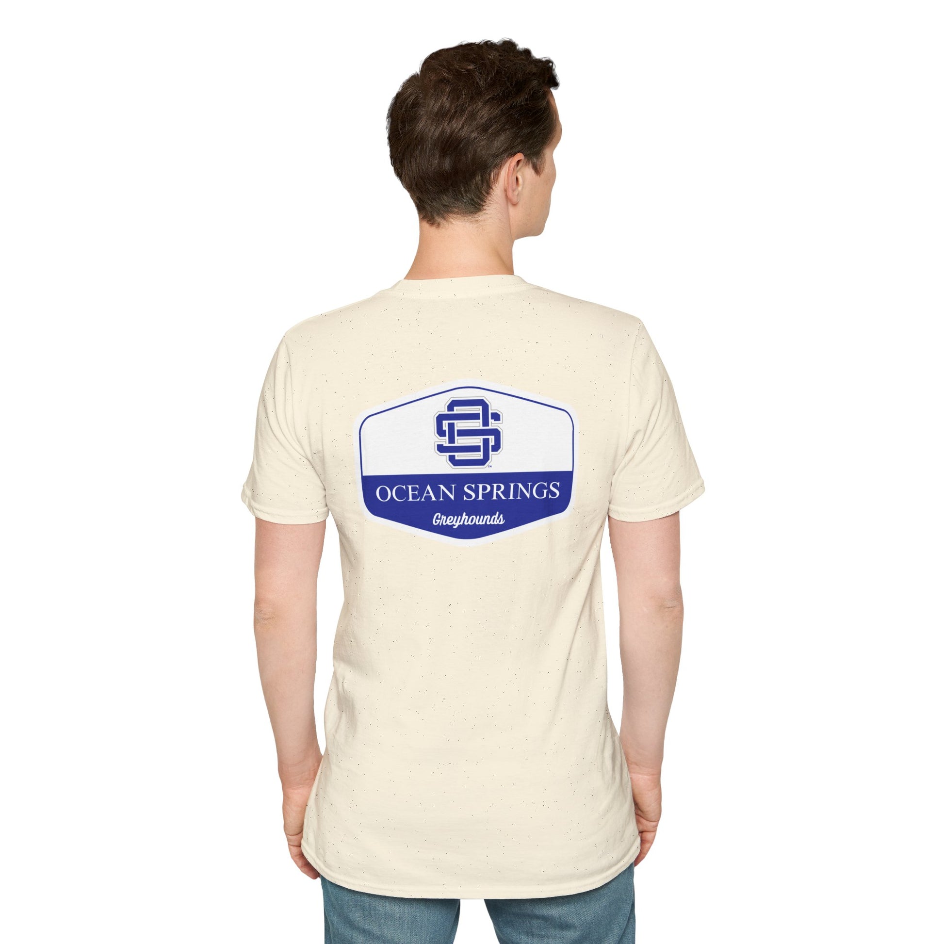 Ocean Springs Rounded Shield Unisex T-Shirt
