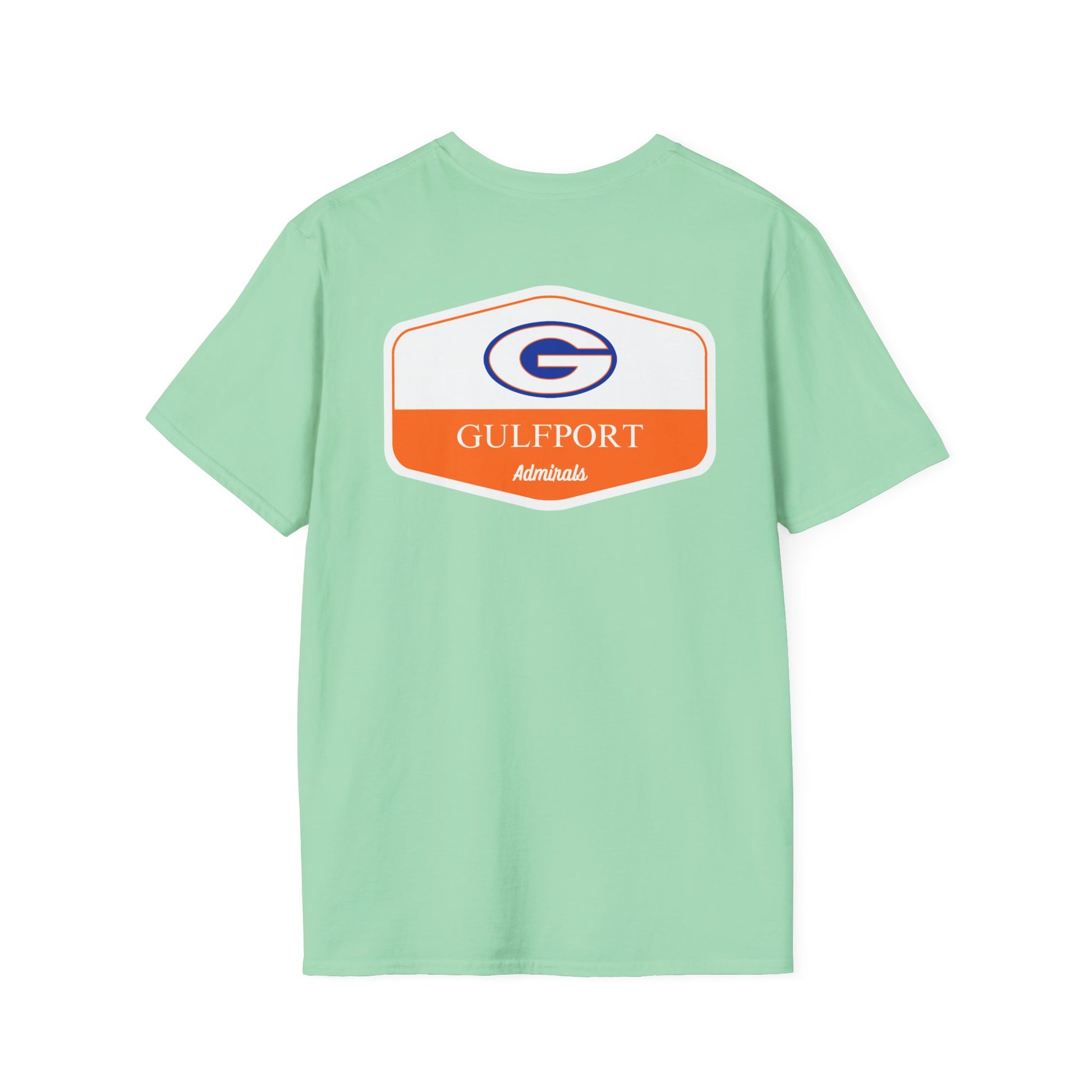 Gulfport Admirals Rounded Shield Unisex T-Shirt