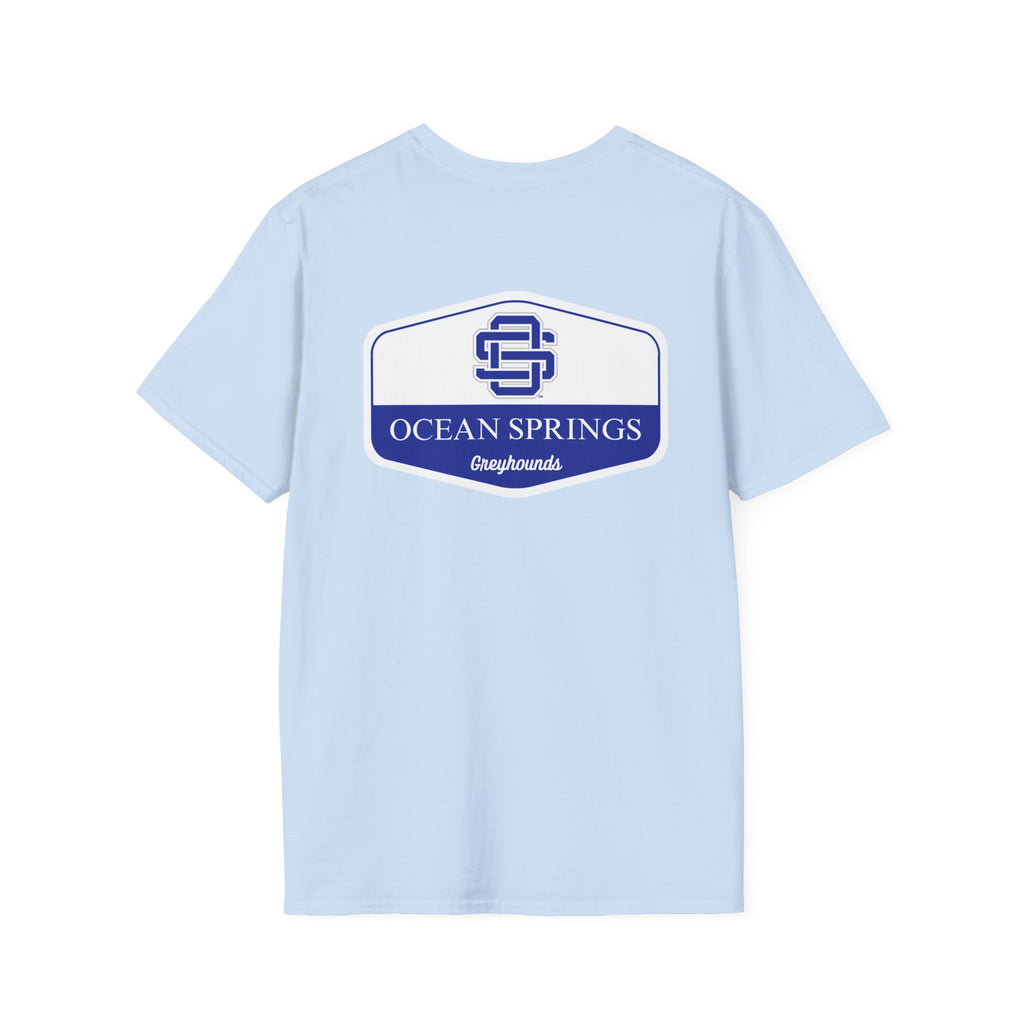 Ocean Springs Rounded Shield Unisex T-Shirt