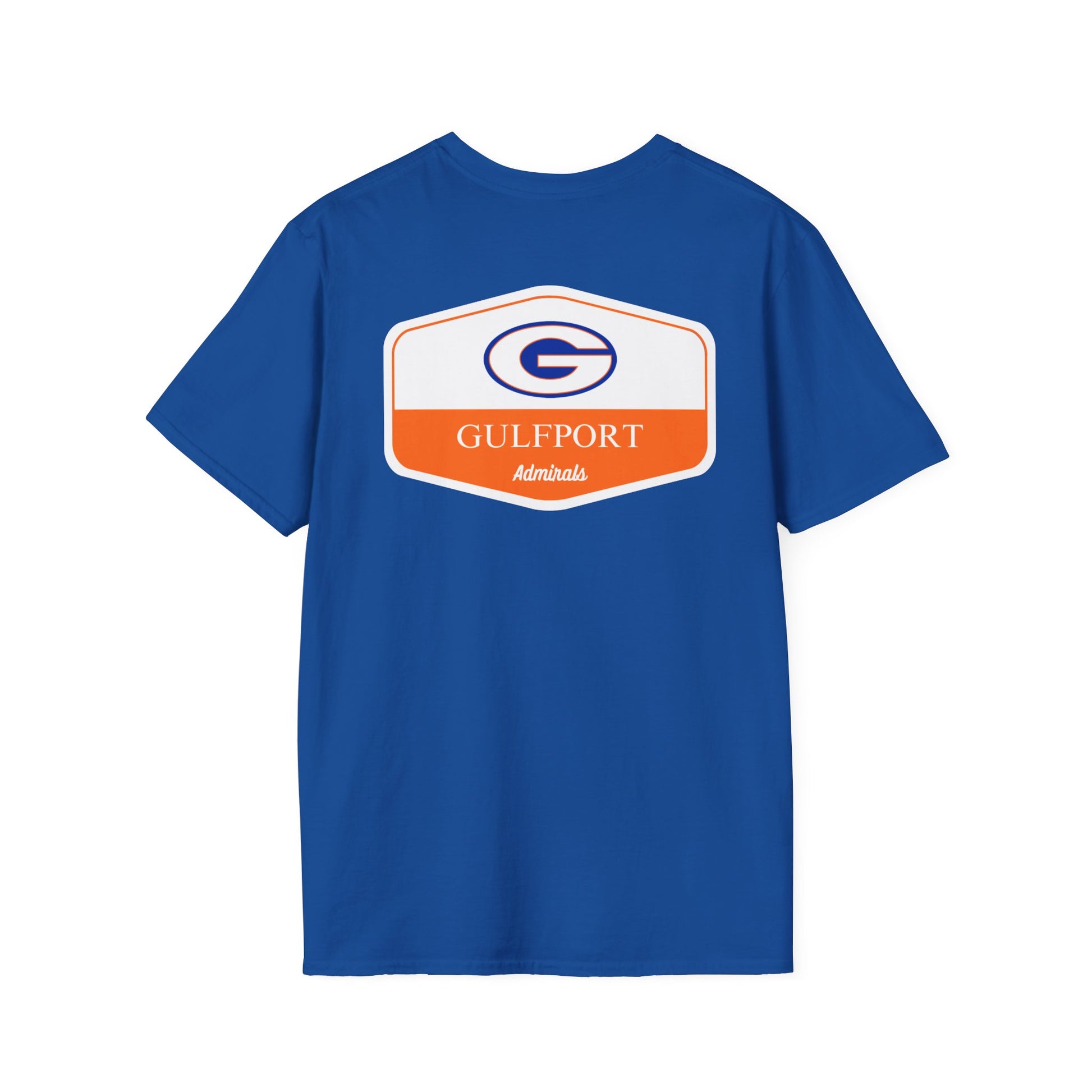 Gulfport Admirals Rounded Shield Unisex T-Shirt