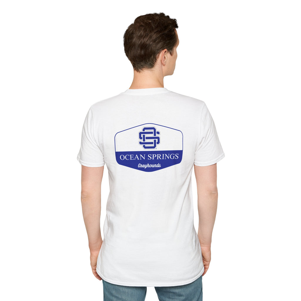 Ocean Springs Rounded Shield Unisex T-Shirt