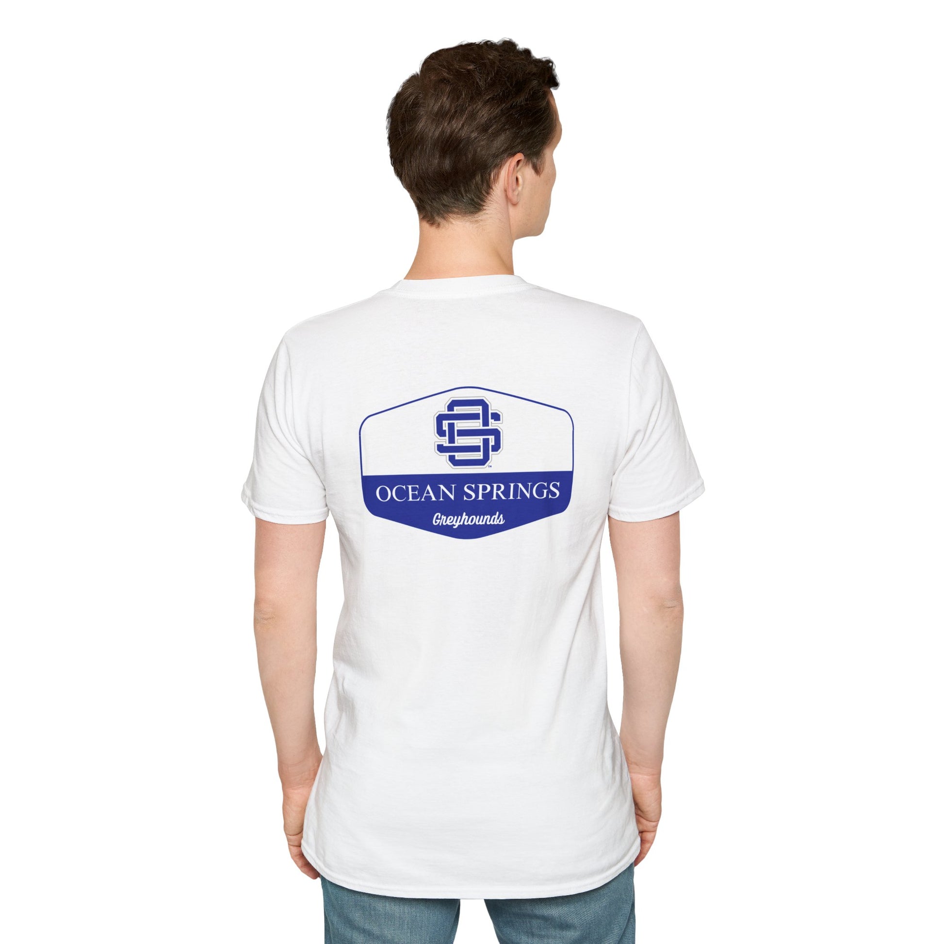 Ocean Springs Rounded Shield Unisex T-Shirt
