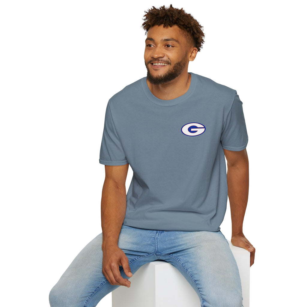 Gulfport Admirals Rounded Shield Unisex T-Shirt