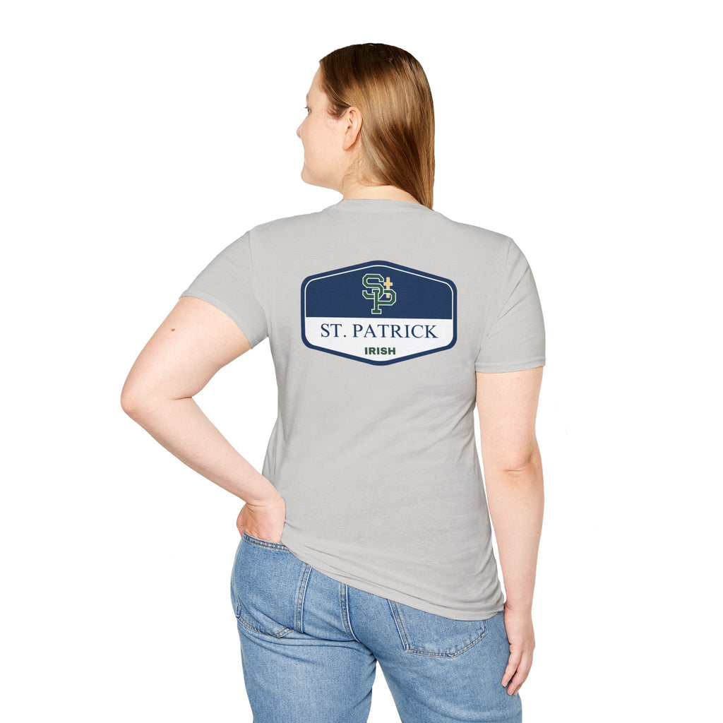 St. Patrick Irish Rounded Shield Unisex T-Shirt
