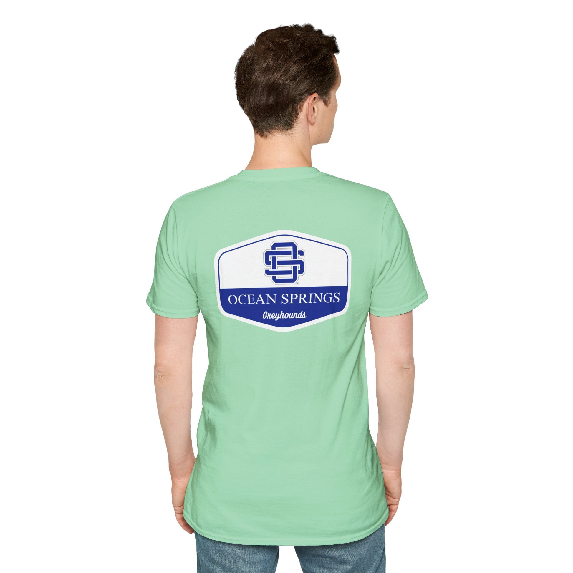 Ocean Springs Rounded Shield Unisex T-Shirt