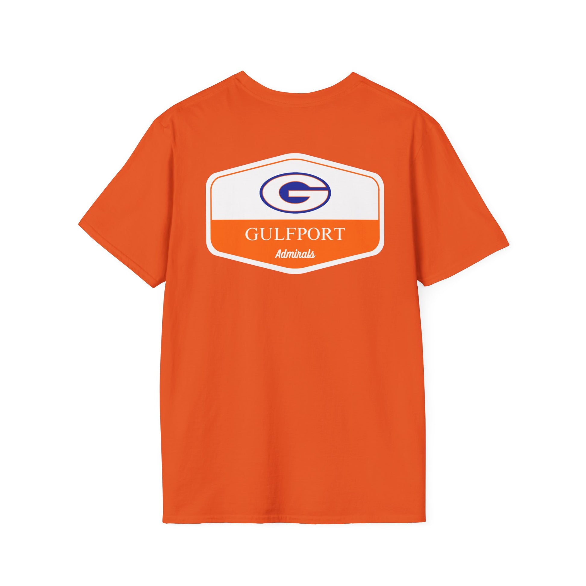 Gulfport Admirals Rounded Shield Unisex T-Shirt