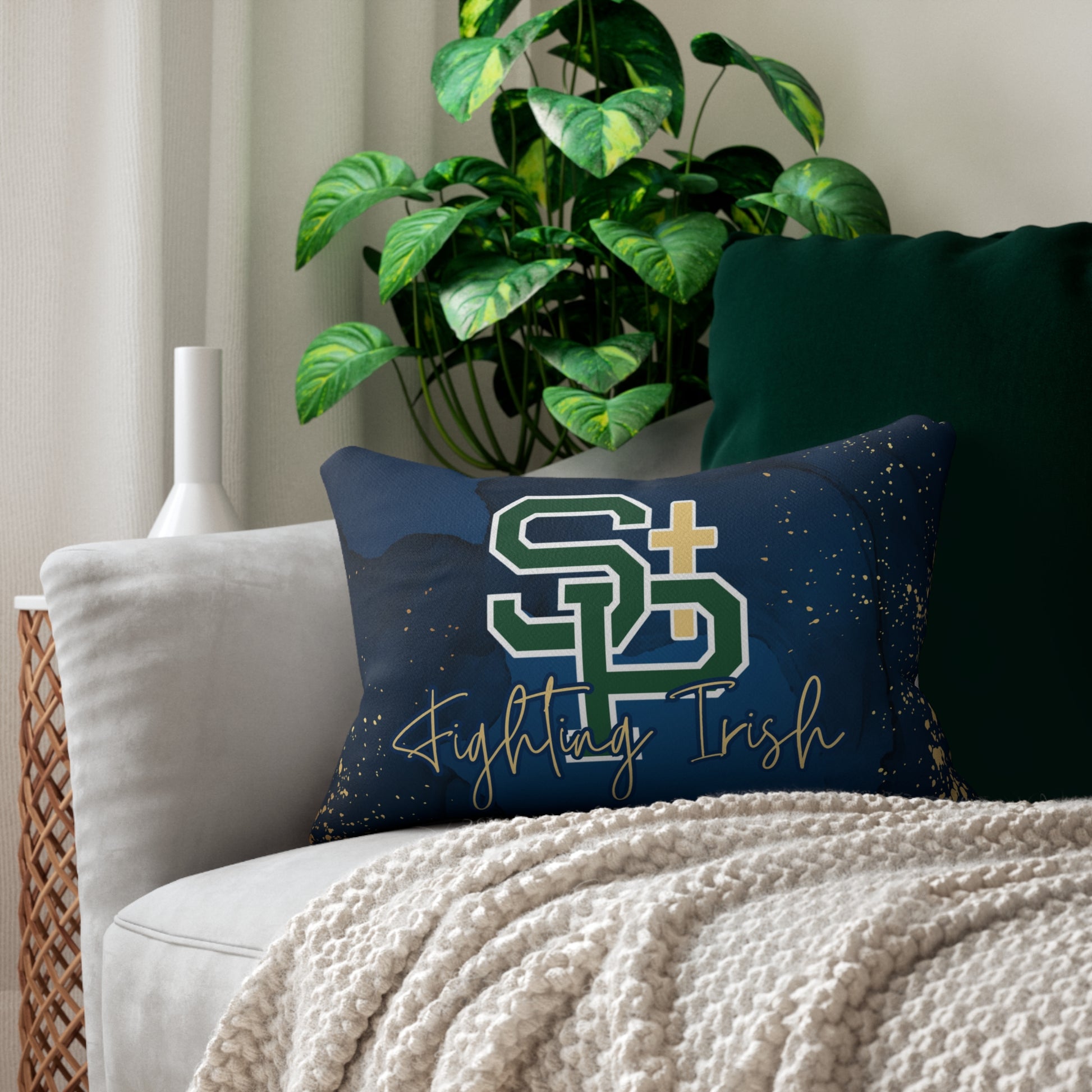 Fighting Irish Lumbar Pillow