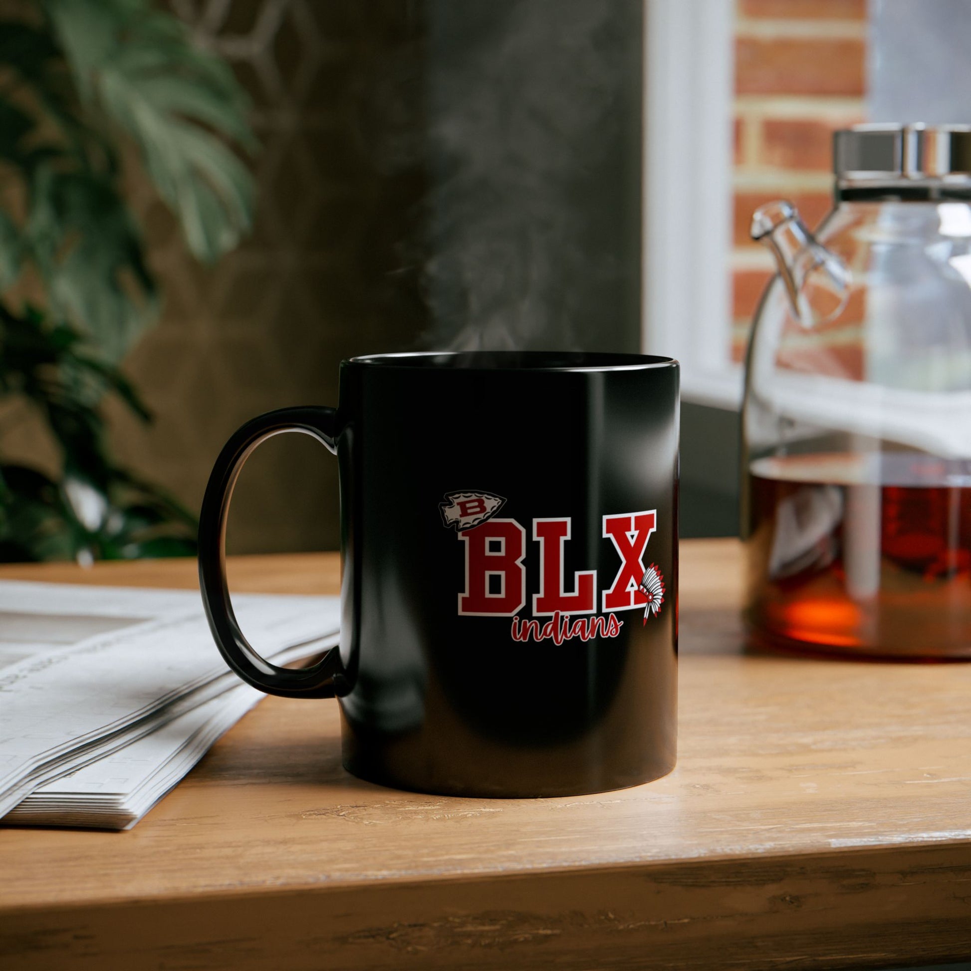 BLX Black Coffee Mug