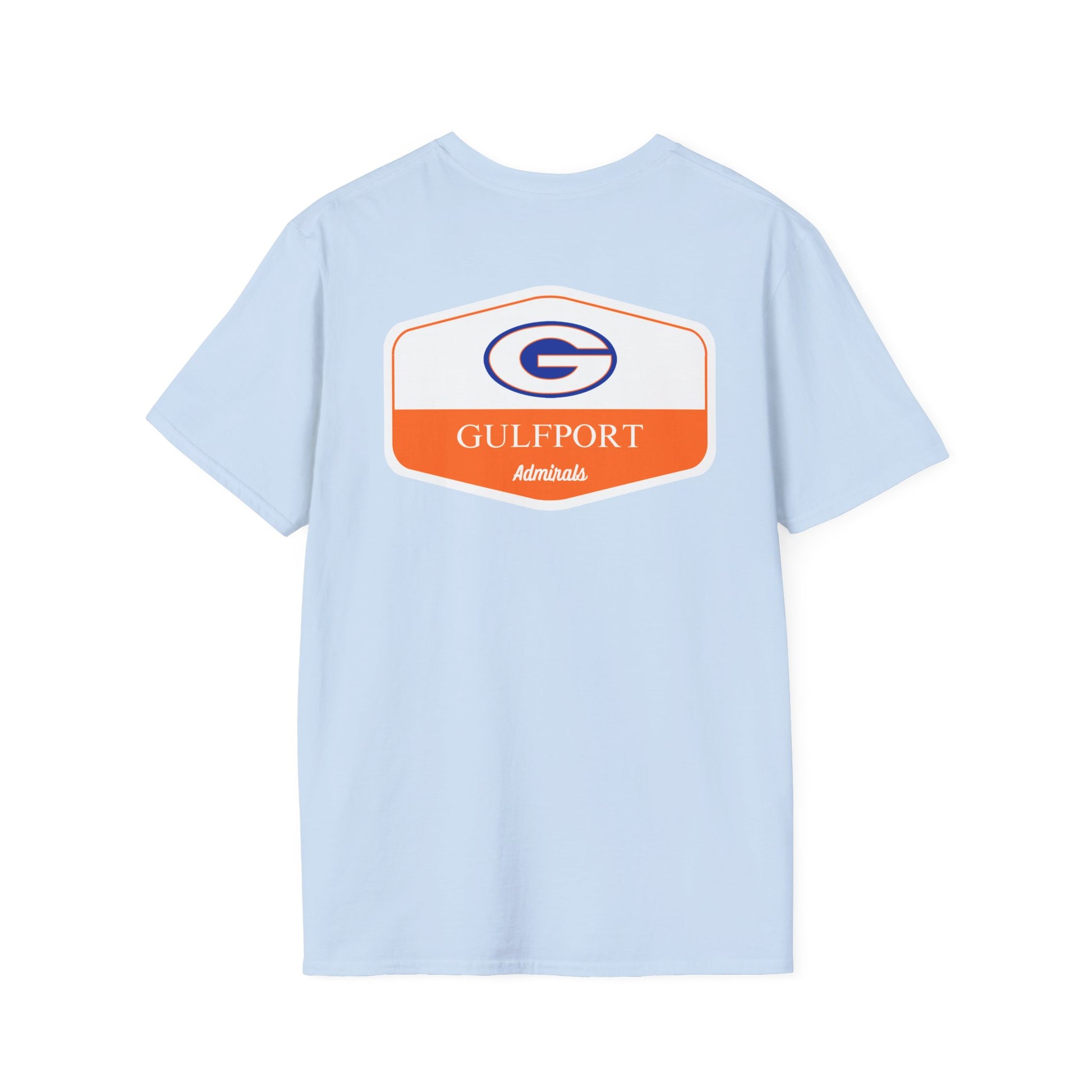 Gulfport Admirals Rounded Shield Unisex T-Shirt