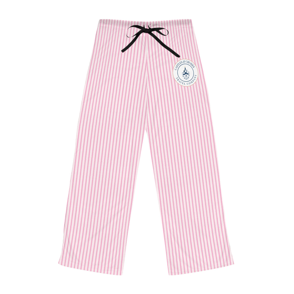 Stripe Women's Pajama Pants (AOP)