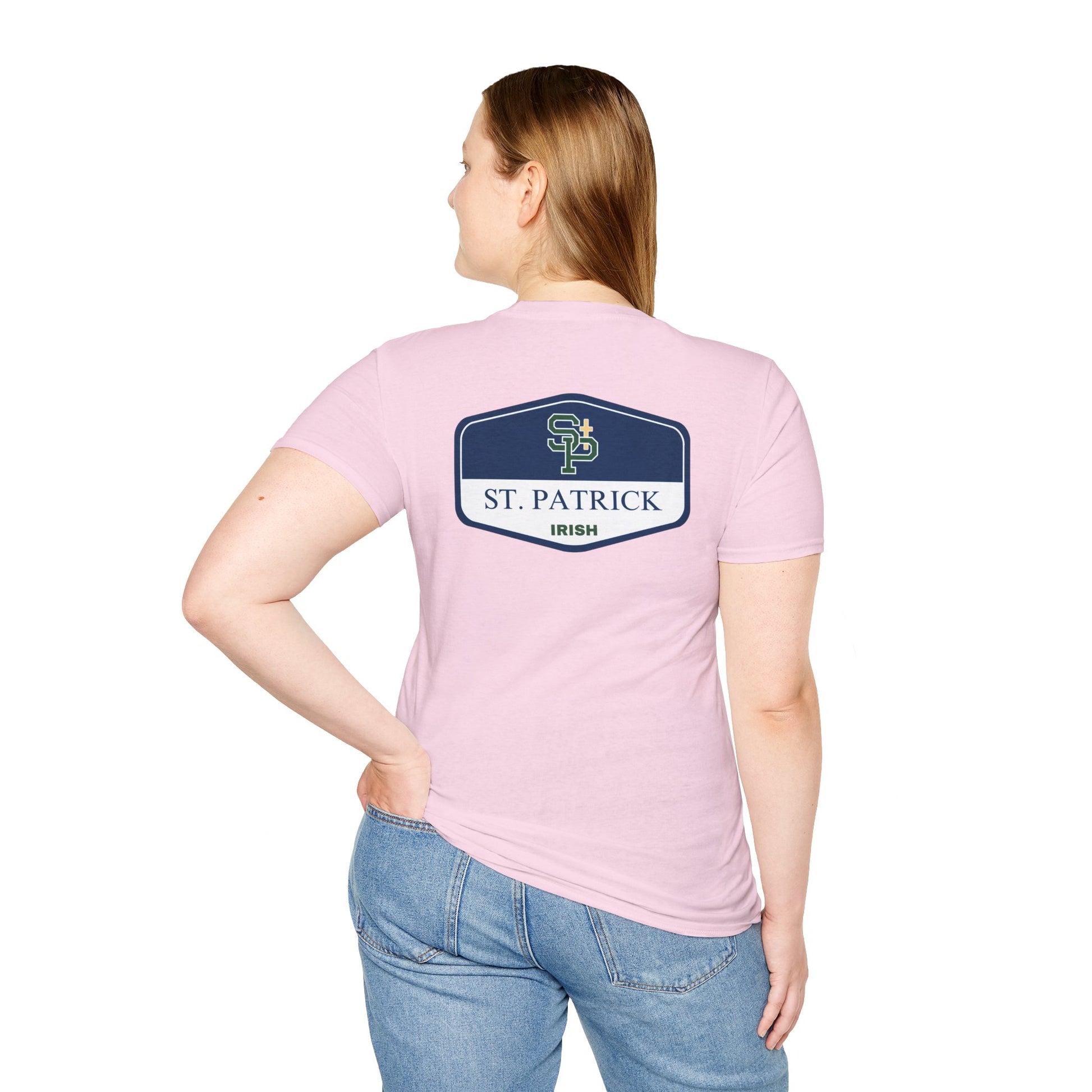 St. Patrick Irish Rounded Shield Unisex T-Shirt