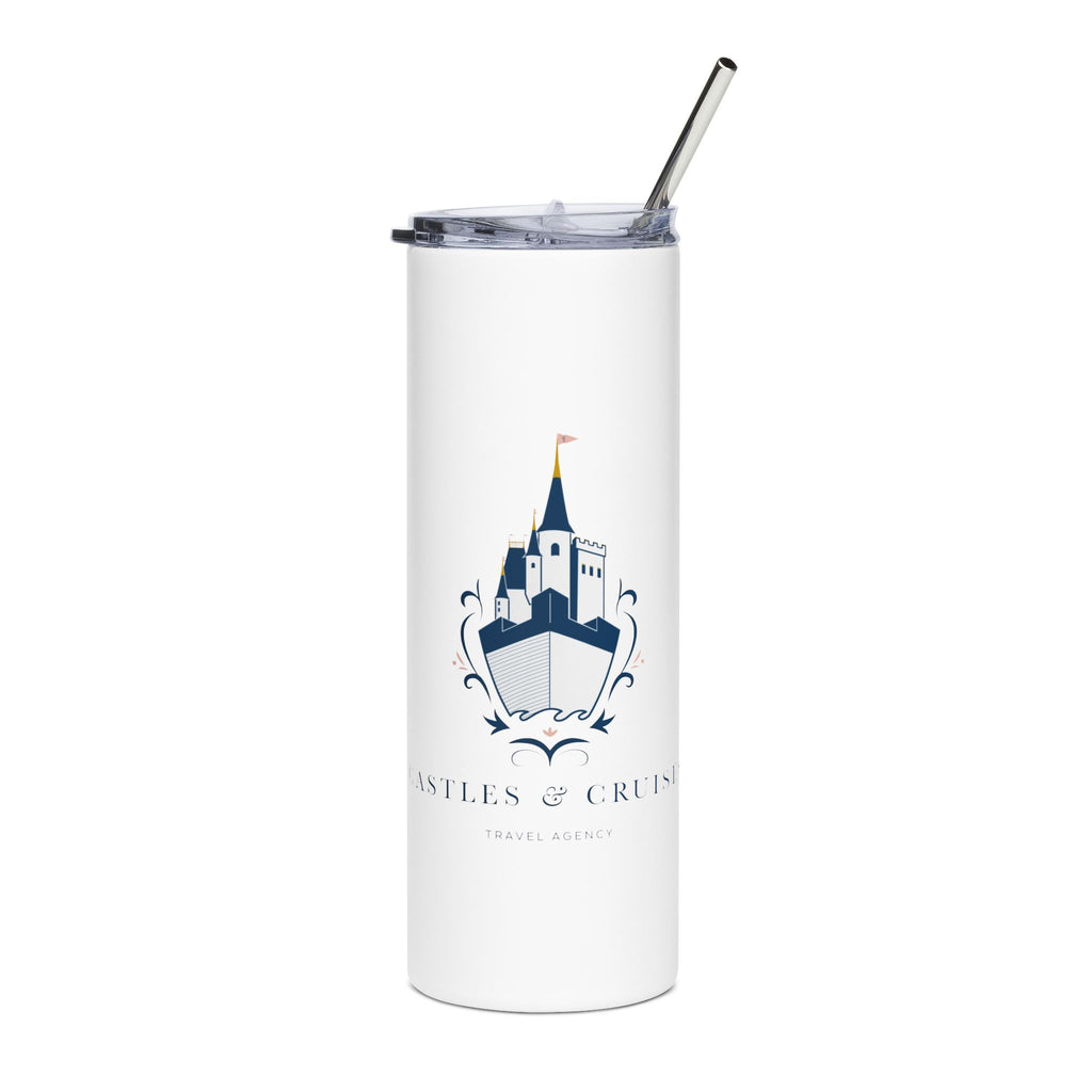 Castles & Cruises Travel Stainless Steel Tumbler, 20oz
