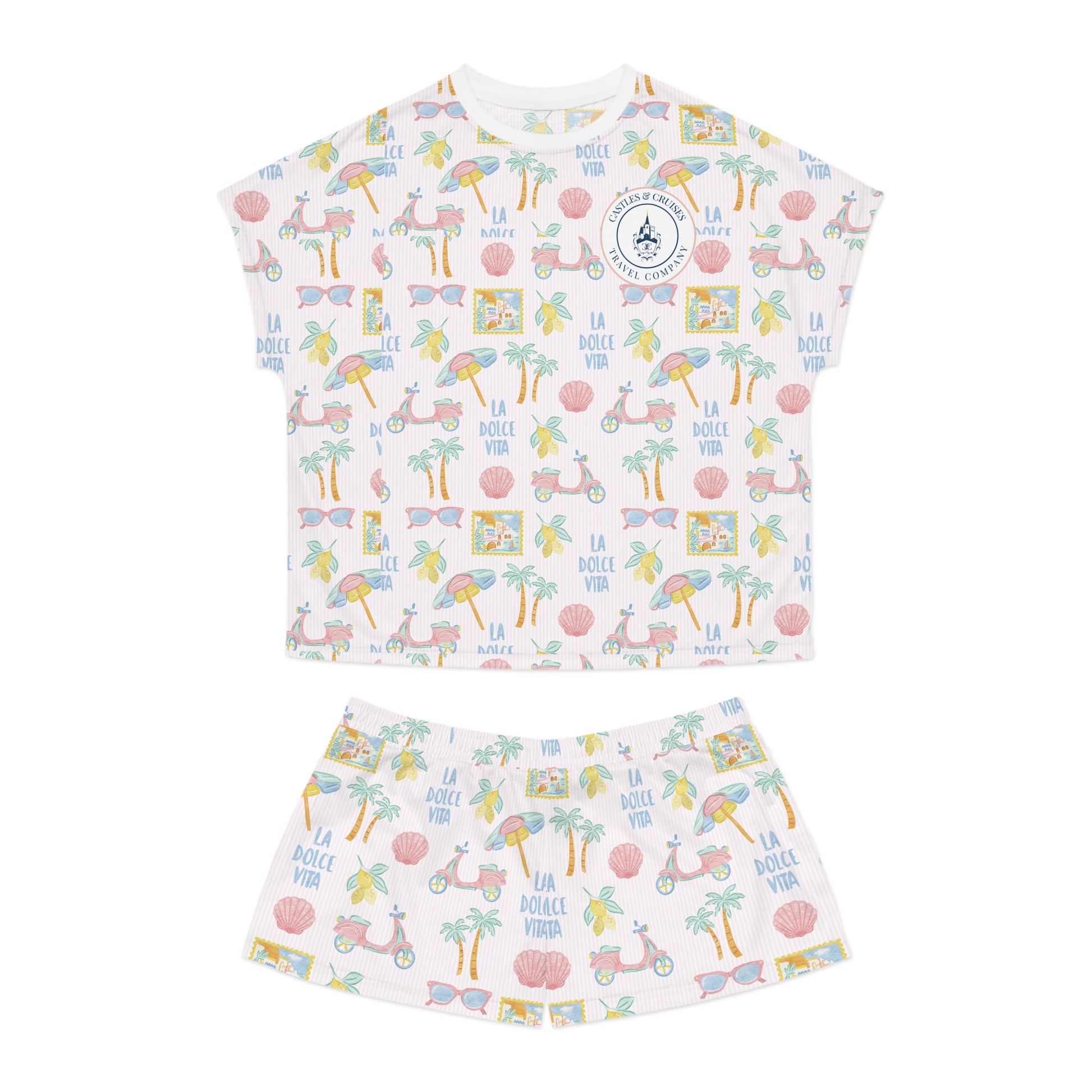 Women's Short Pajama Set (AOP)