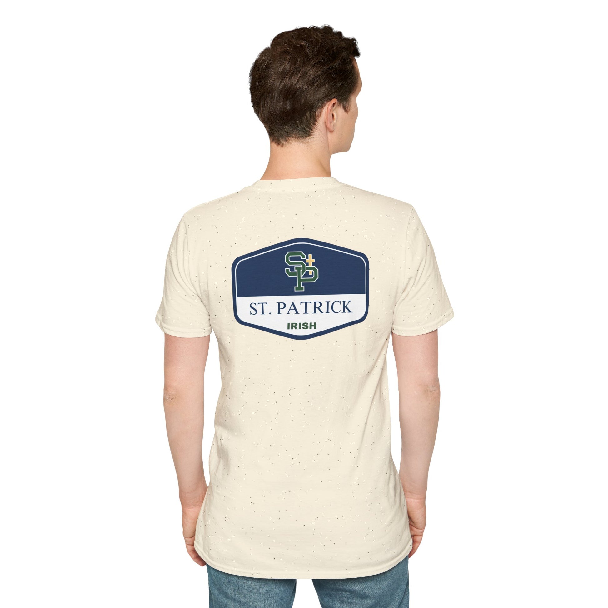 St. Patrick Irish Rounded Shield Unisex T-Shirt