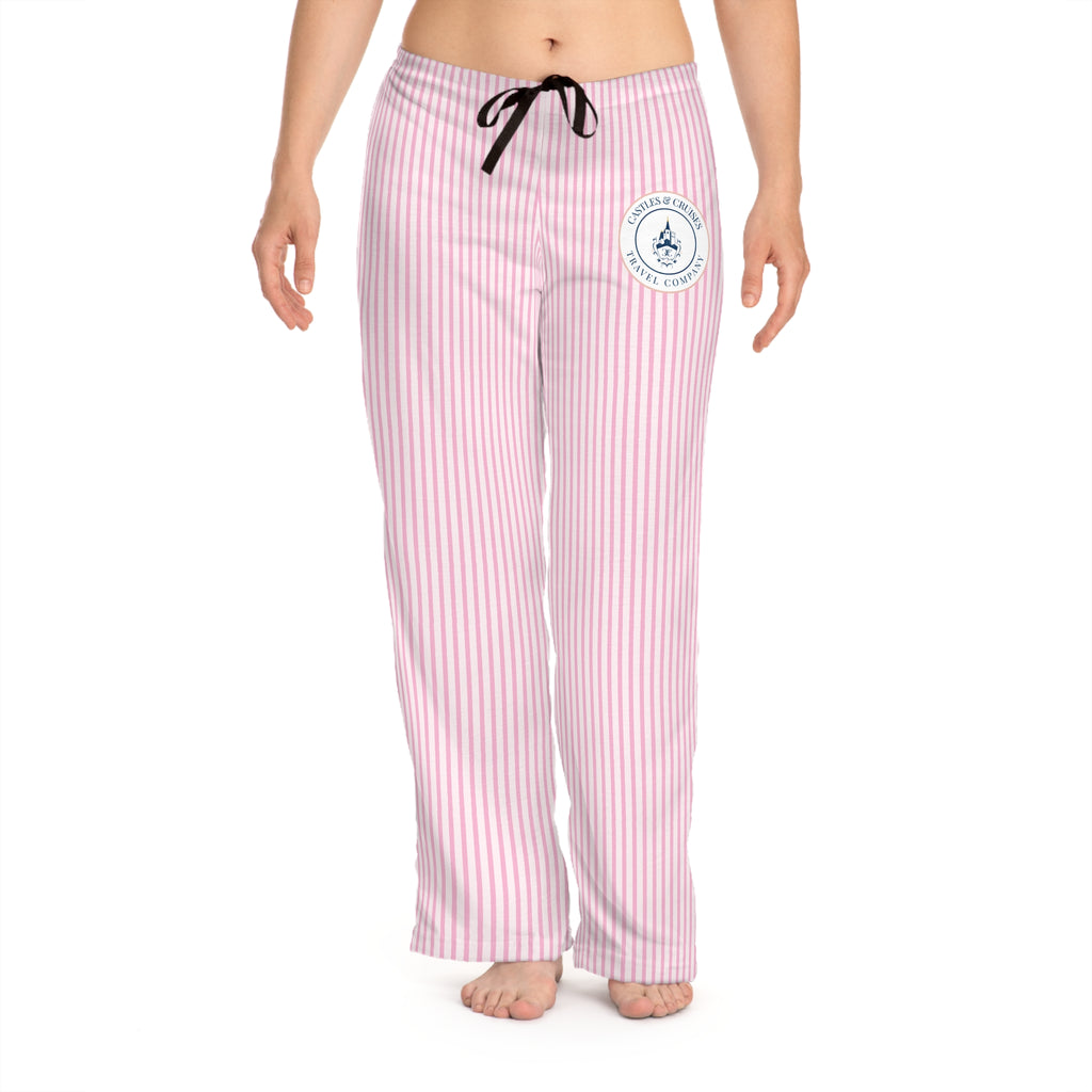 Stripe Women's Pajama Pants (AOP)