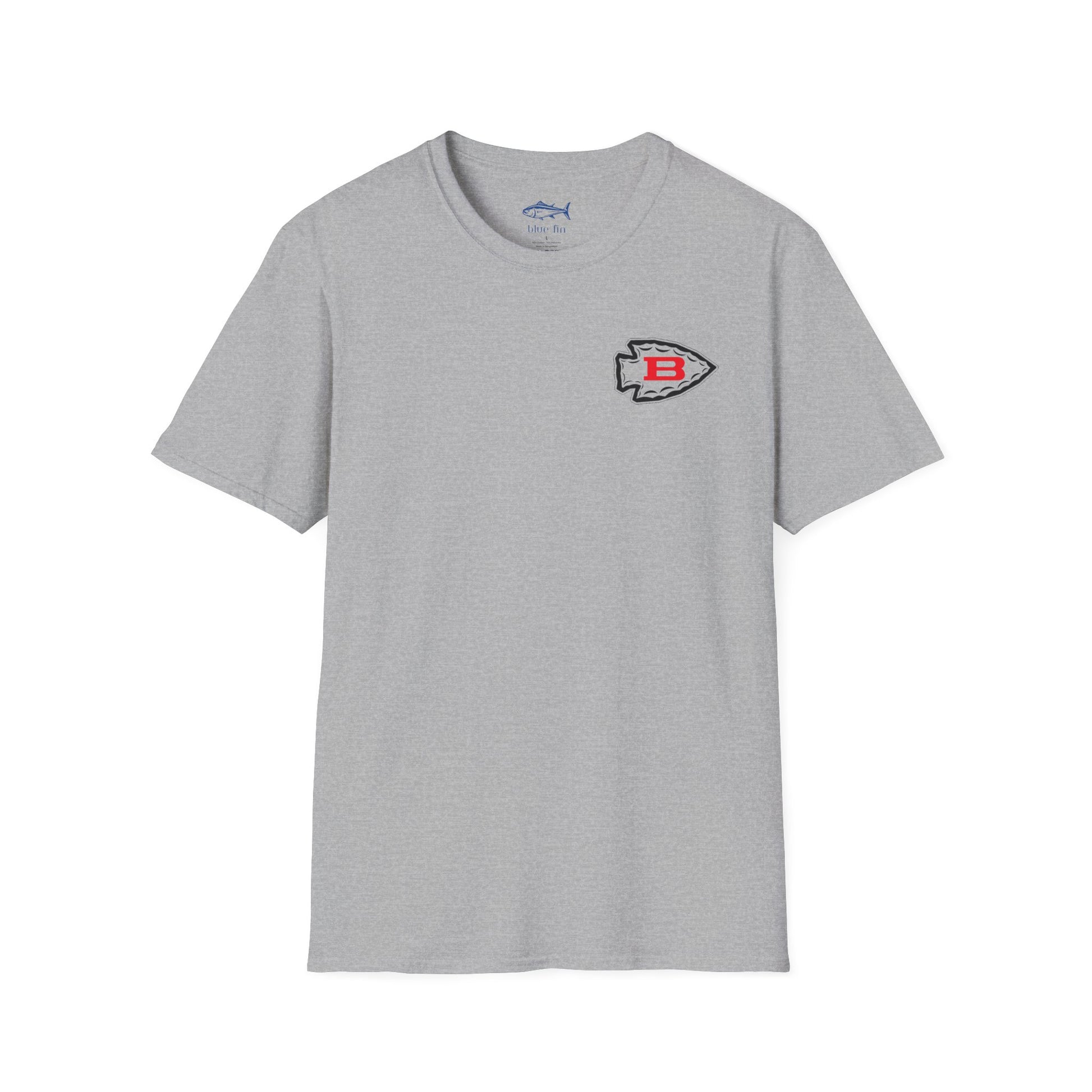 Biloxi Indians Rounded Shield Unisex T-Shirt