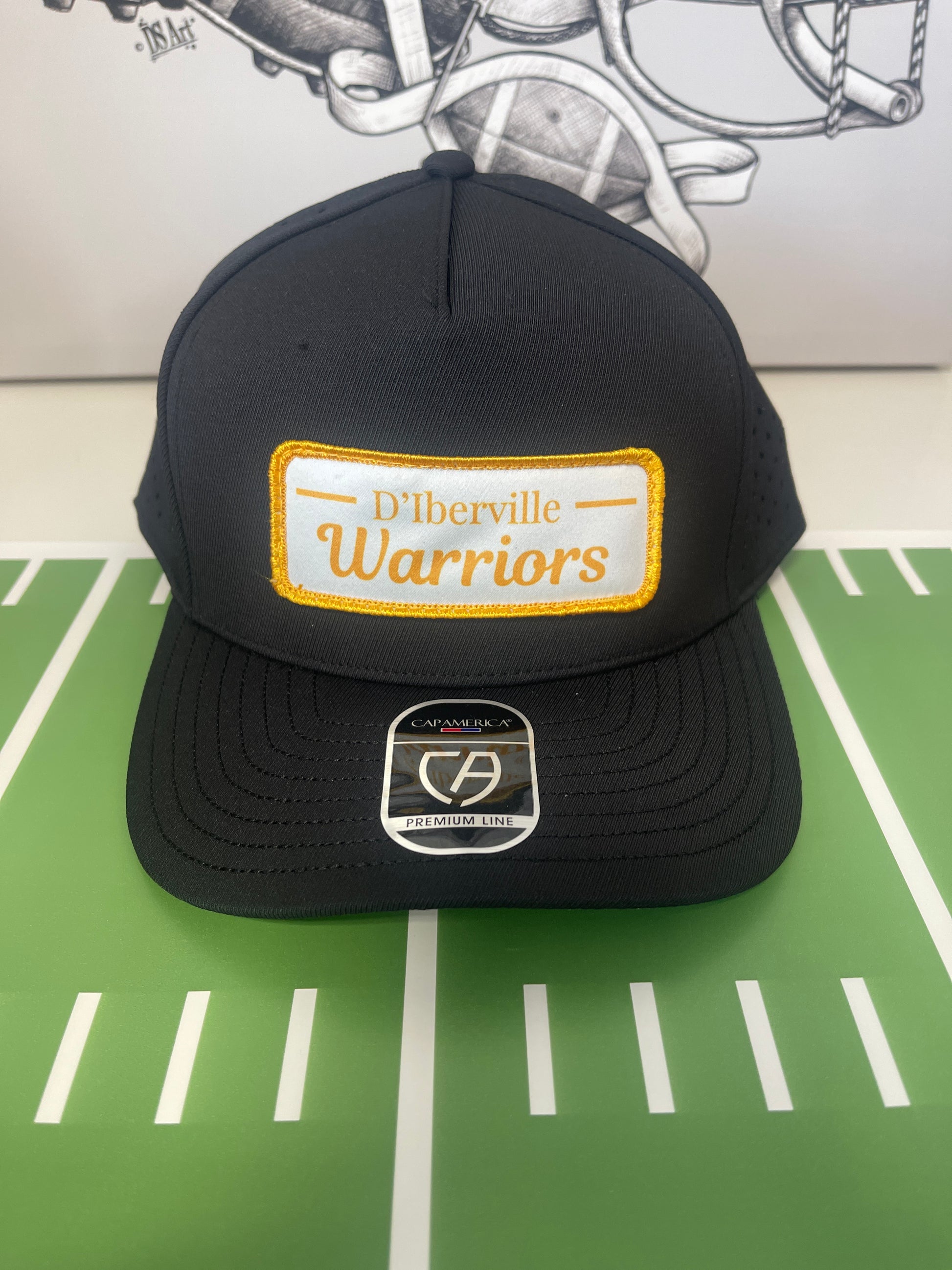 Square Patch Hat- D'Iberville
