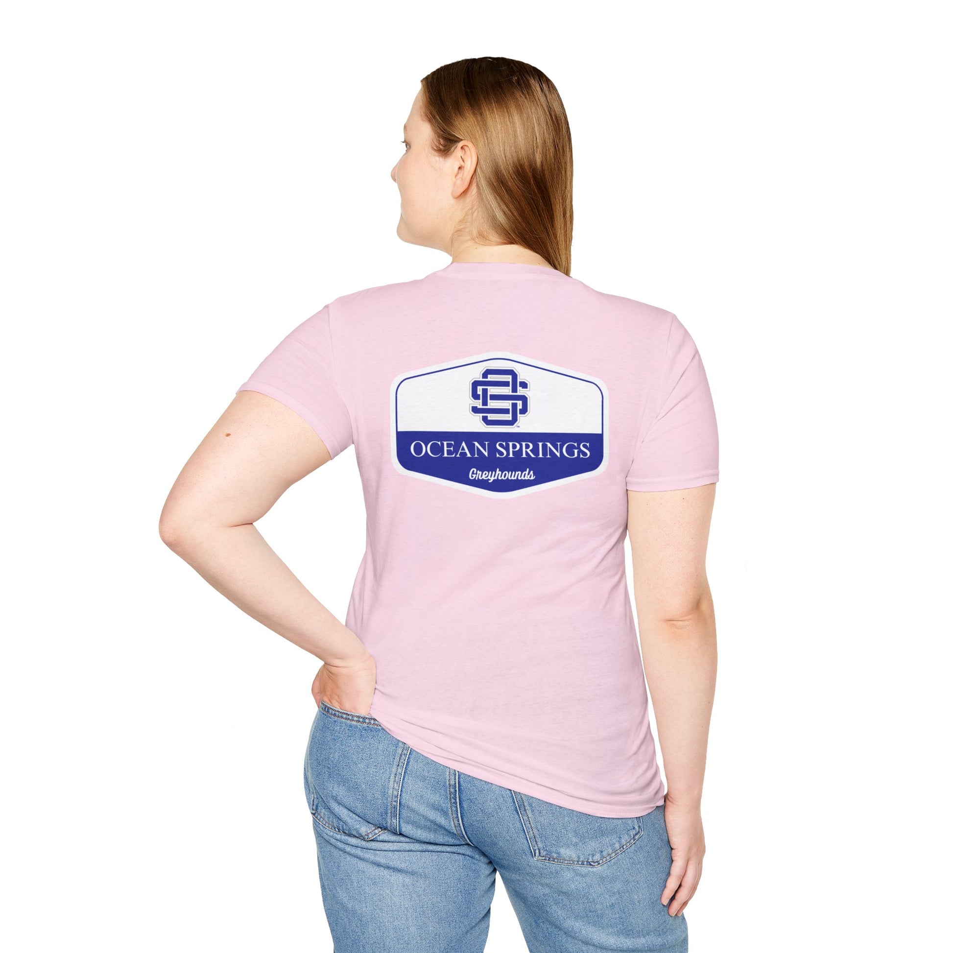 Ocean Springs Rounded Shield Unisex T-Shirt