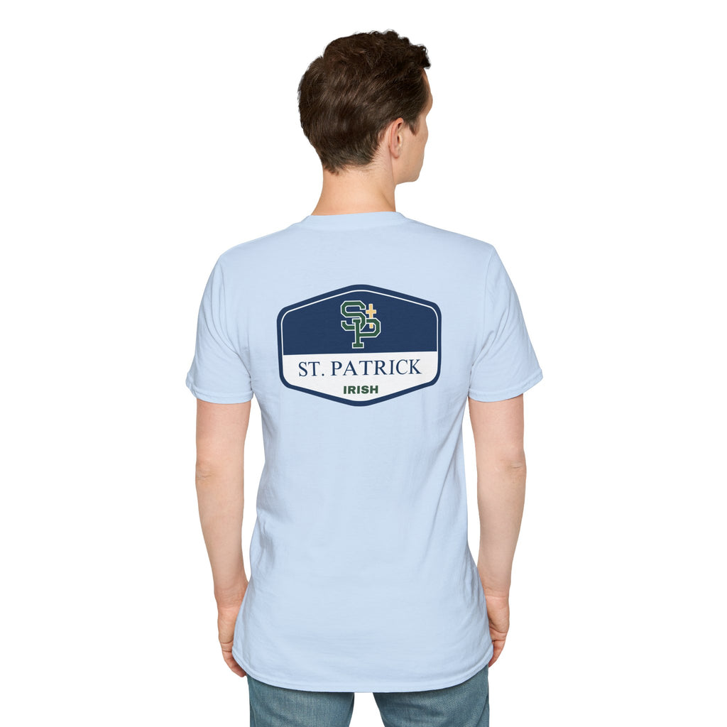 St. Patrick Irish Rounded Shield Unisex T-Shirt
