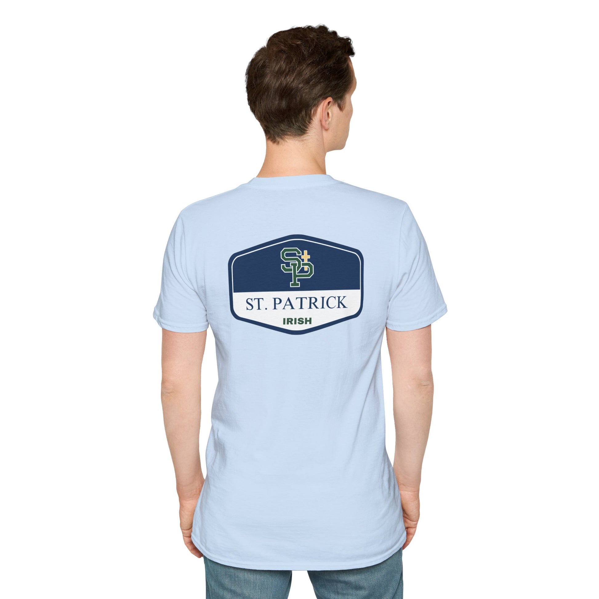 St. Patrick Irish Rounded Shield Unisex T-Shirt