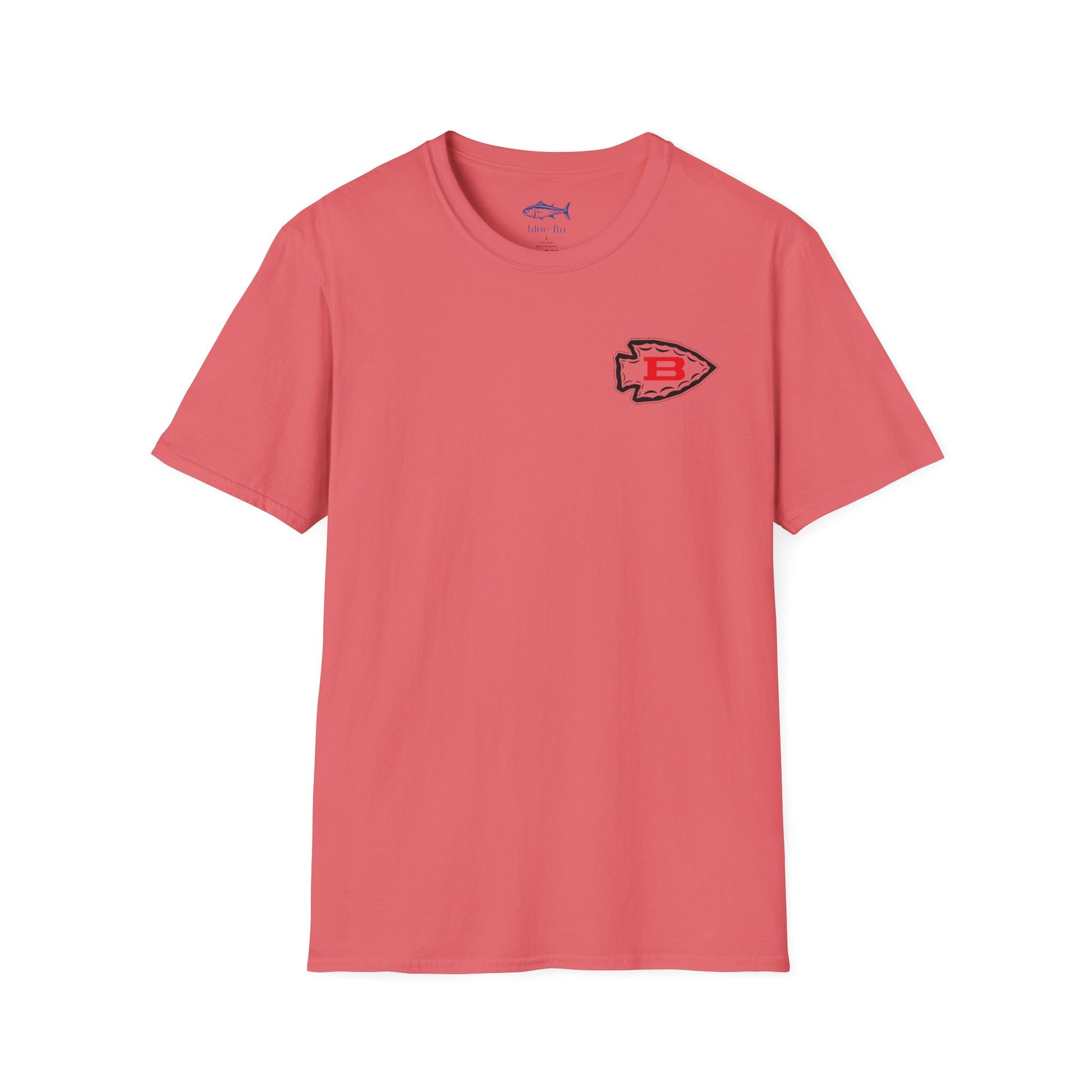 Biloxi Indians Rounded Shield Unisex T-Shirt