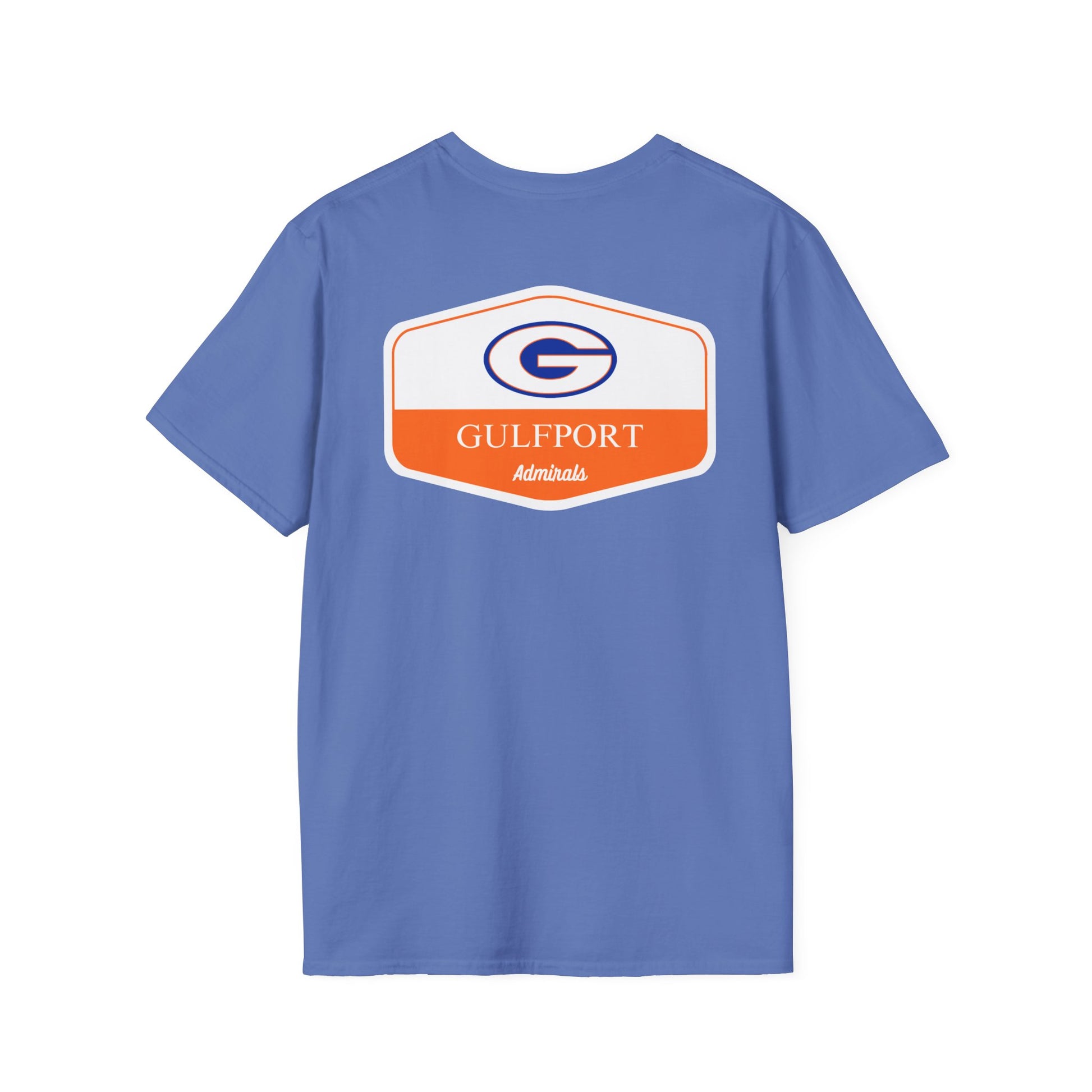 Gulfport Admirals Rounded Shield Unisex T-Shirt