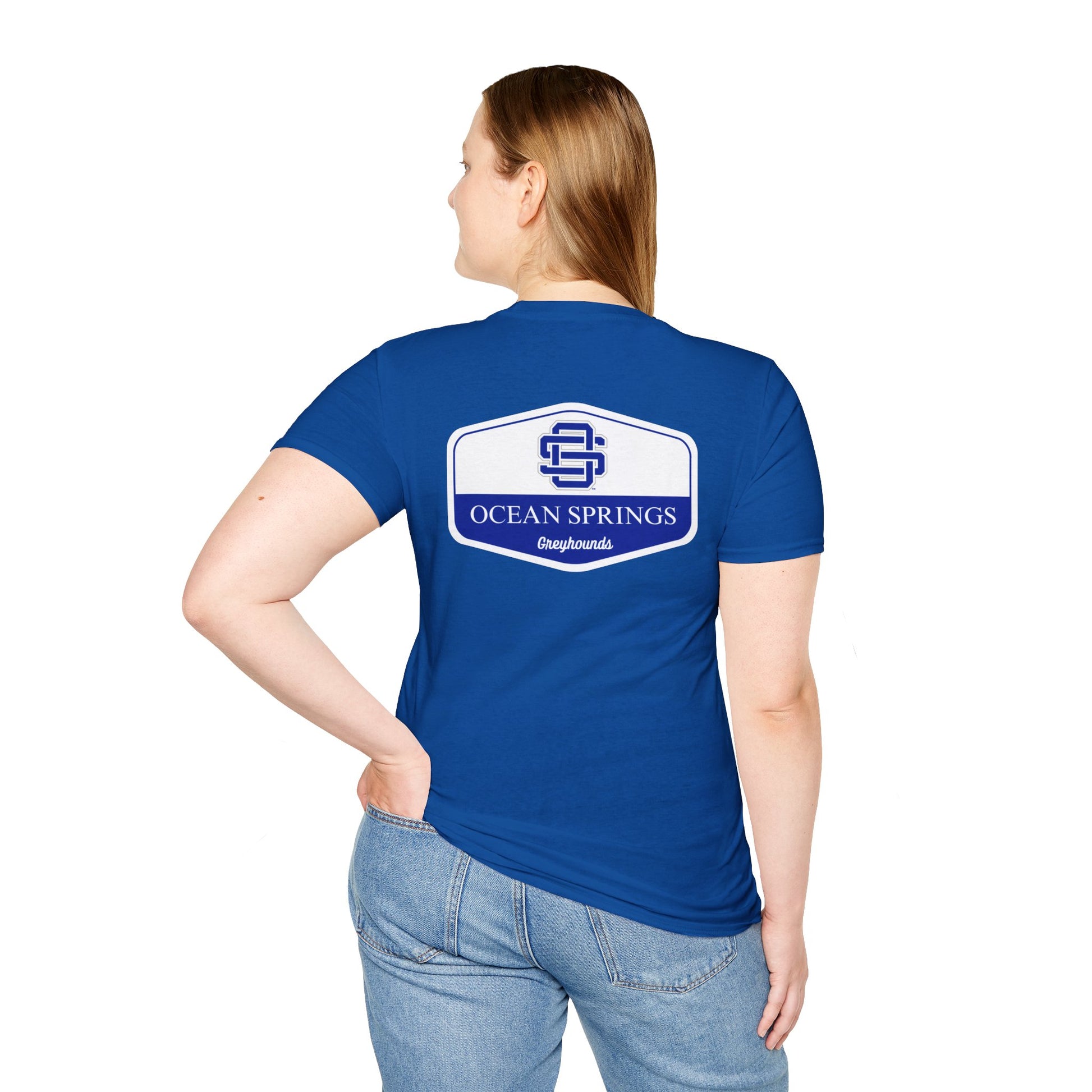 Ocean Springs Rounded Shield Unisex T-Shirt