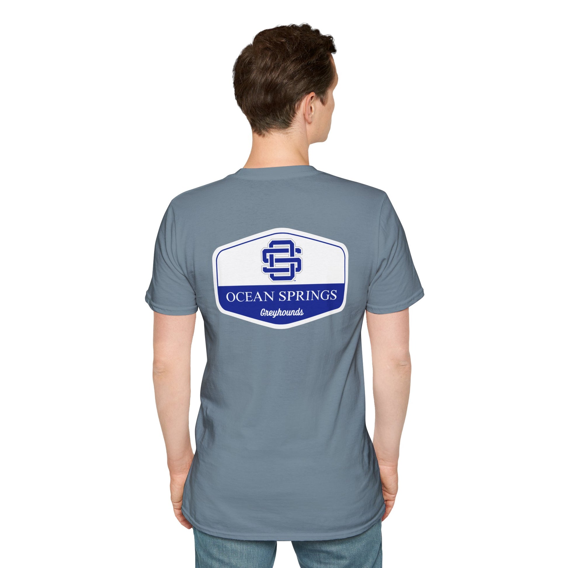 Ocean Springs Rounded Shield Unisex T-Shirt