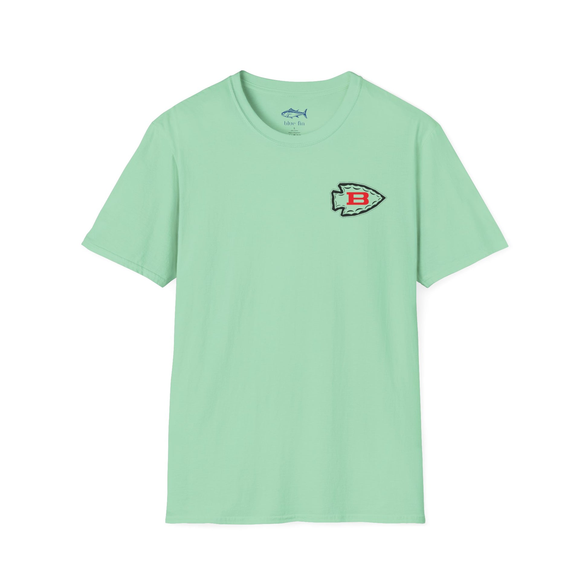Biloxi Indians Rounded Shield Unisex T-Shirt