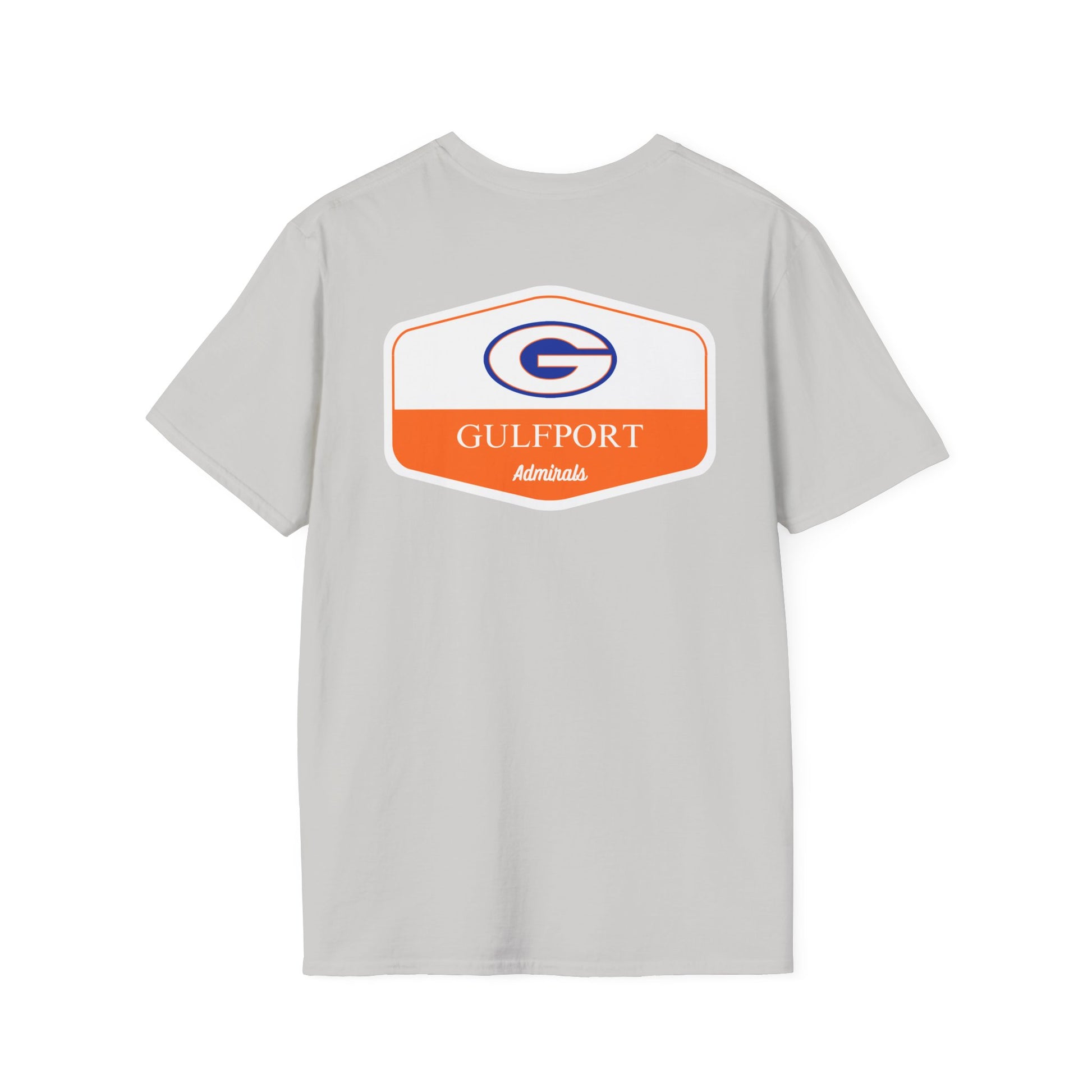 Gulfport Admirals Rounded Shield Unisex T-Shirt
