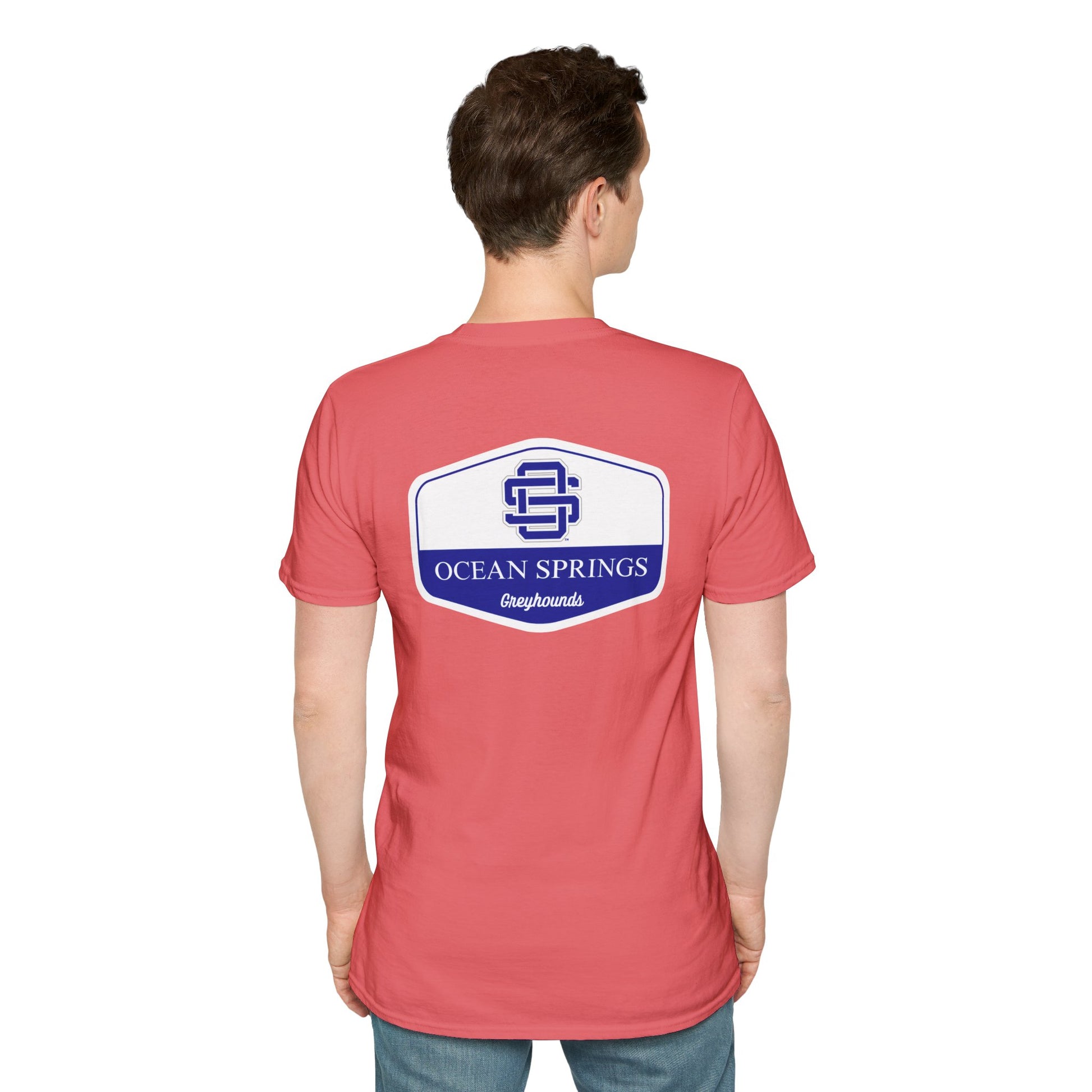 Ocean Springs Rounded Shield Unisex T-Shirt