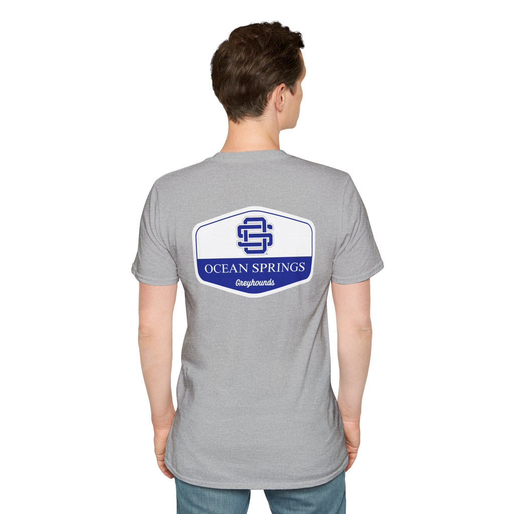 Ocean Springs Rounded Shield Unisex T-Shirt