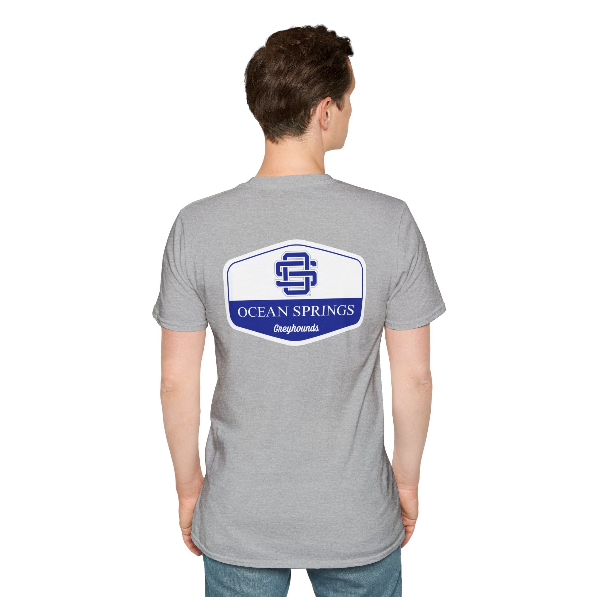 Ocean Springs Rounded Shield Unisex T-Shirt