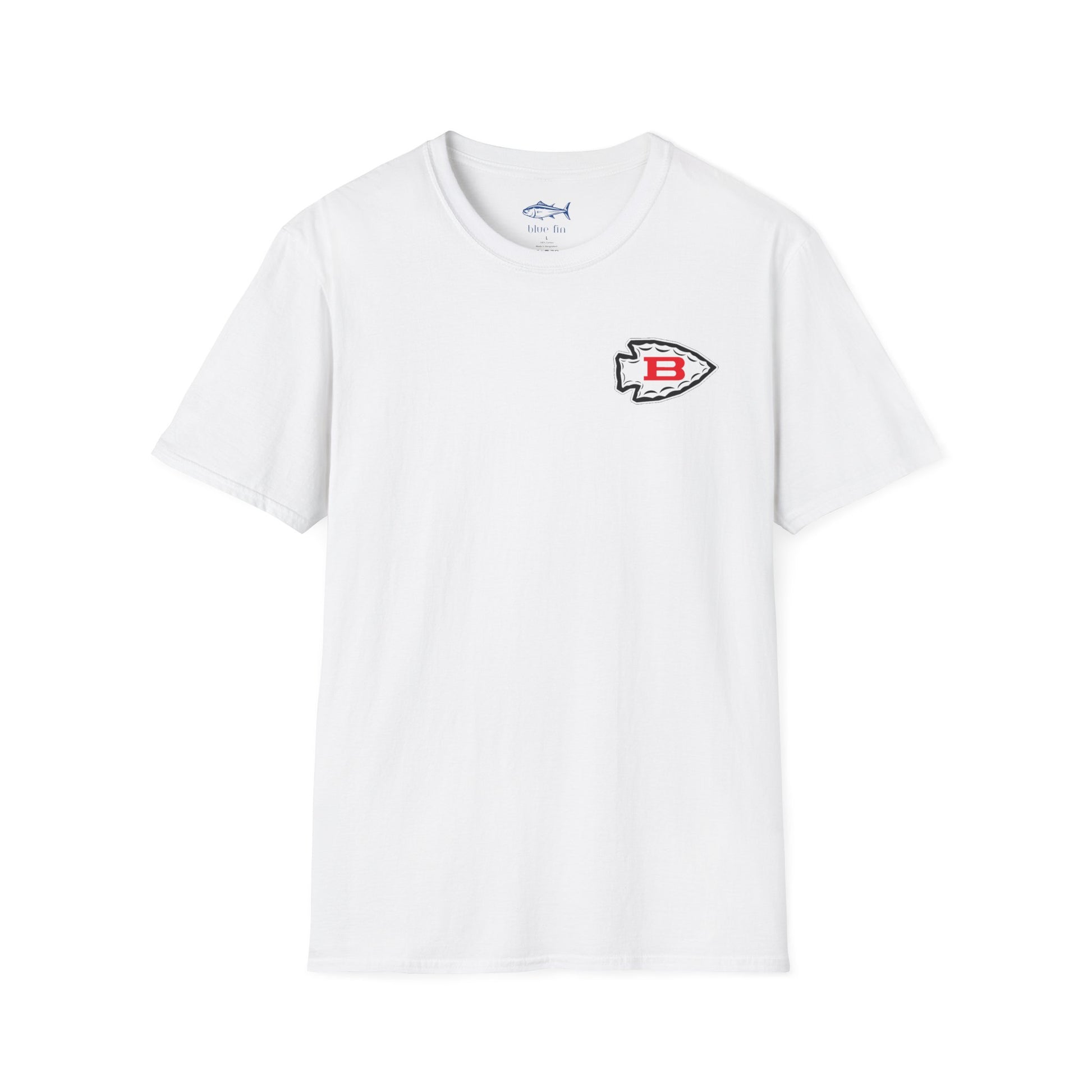 Biloxi Indians Rounded Shield Unisex T-Shirt